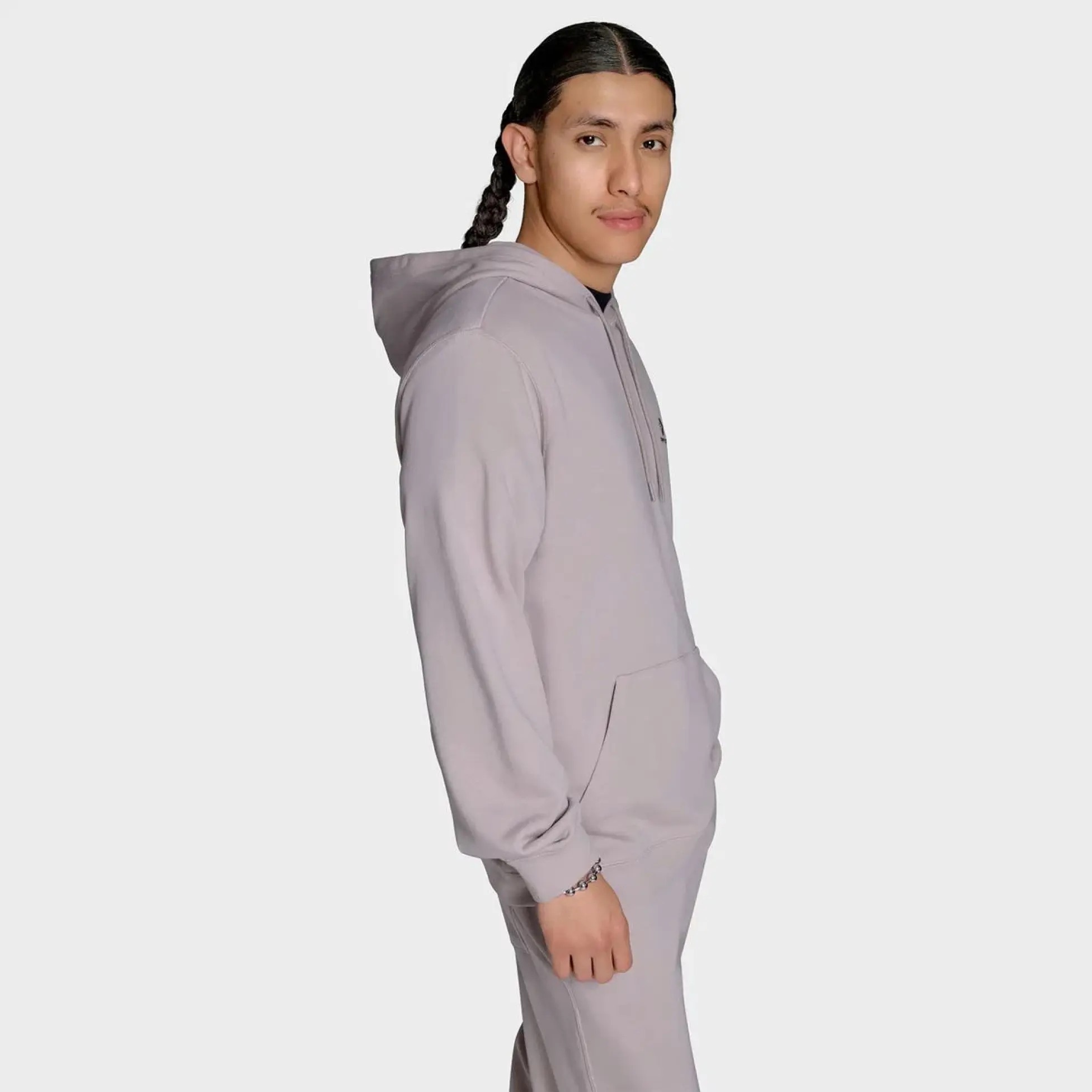 Чоловіча толстовка CONVERSE STANDARD FIT LEFT CHEST STAR CHEV EMB CVM5K874-PYR, 2XL — фото 4