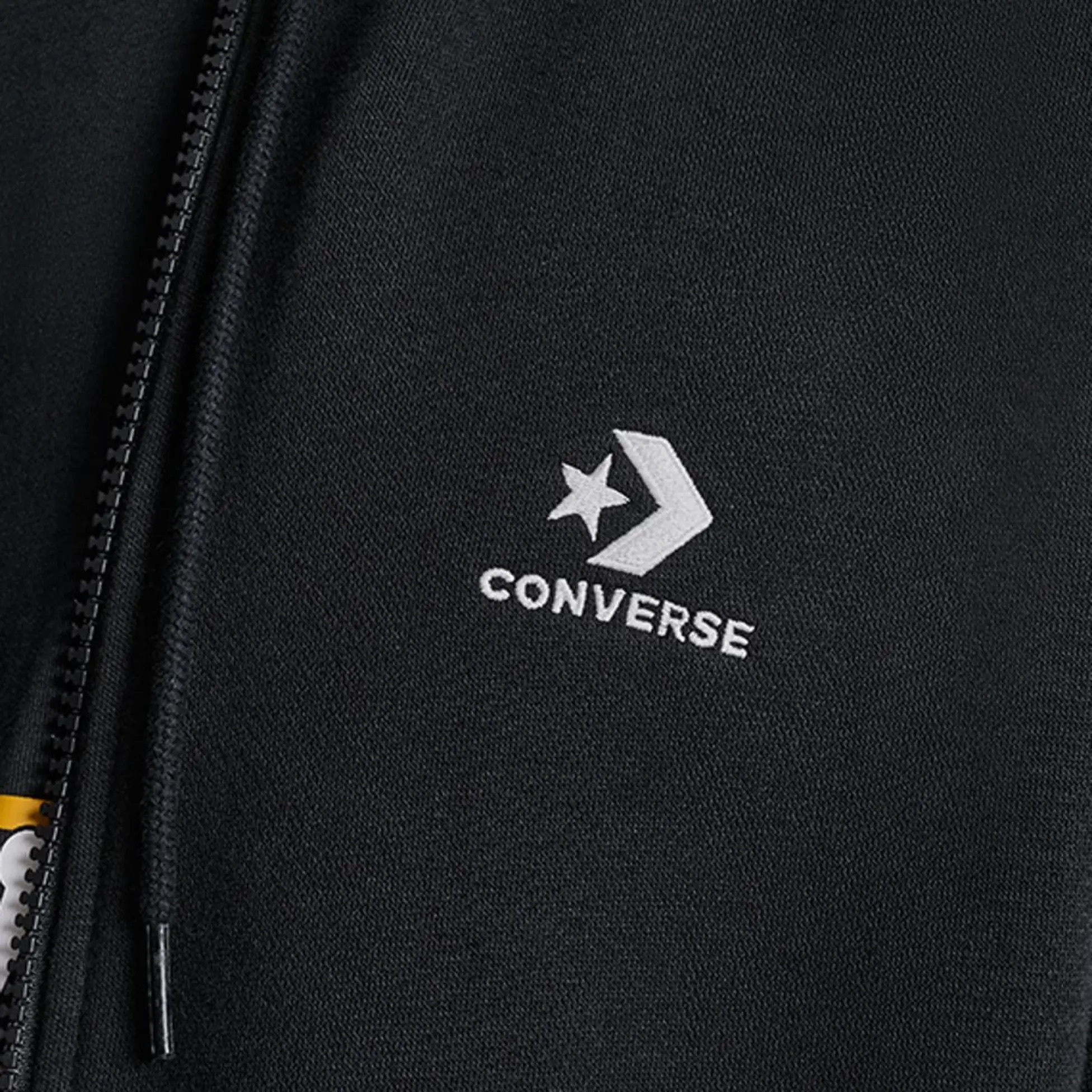 Чоловіча толстовка CONVERSE MENS JACKET CHEV EMB FZ CVM53K05-BLK, L — фото 6