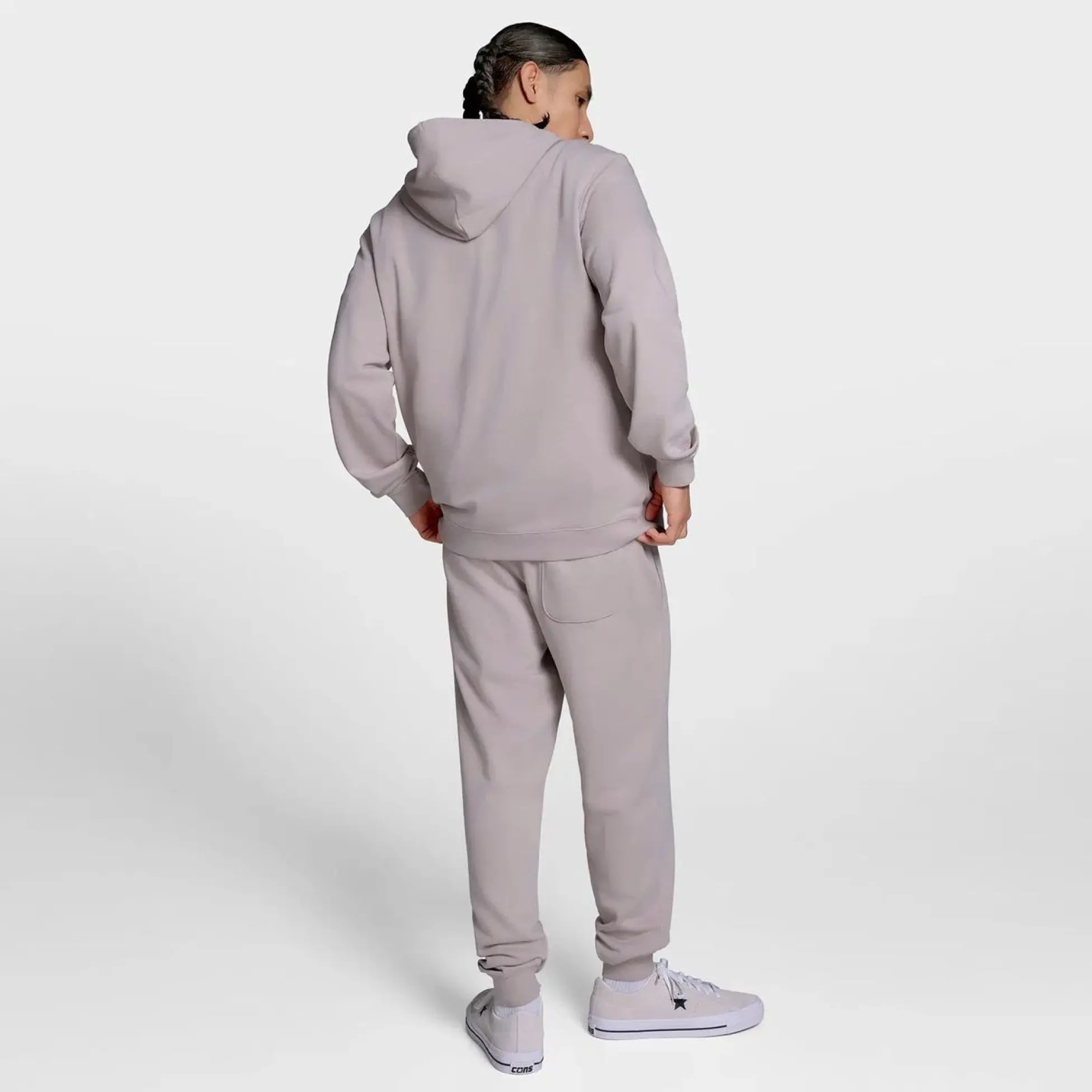Чоловіча толстовка CONVERSE STANDARD FIT LEFT CHEST STAR CHEV EMB CVM5K874-PYR, 2XL — фото 6