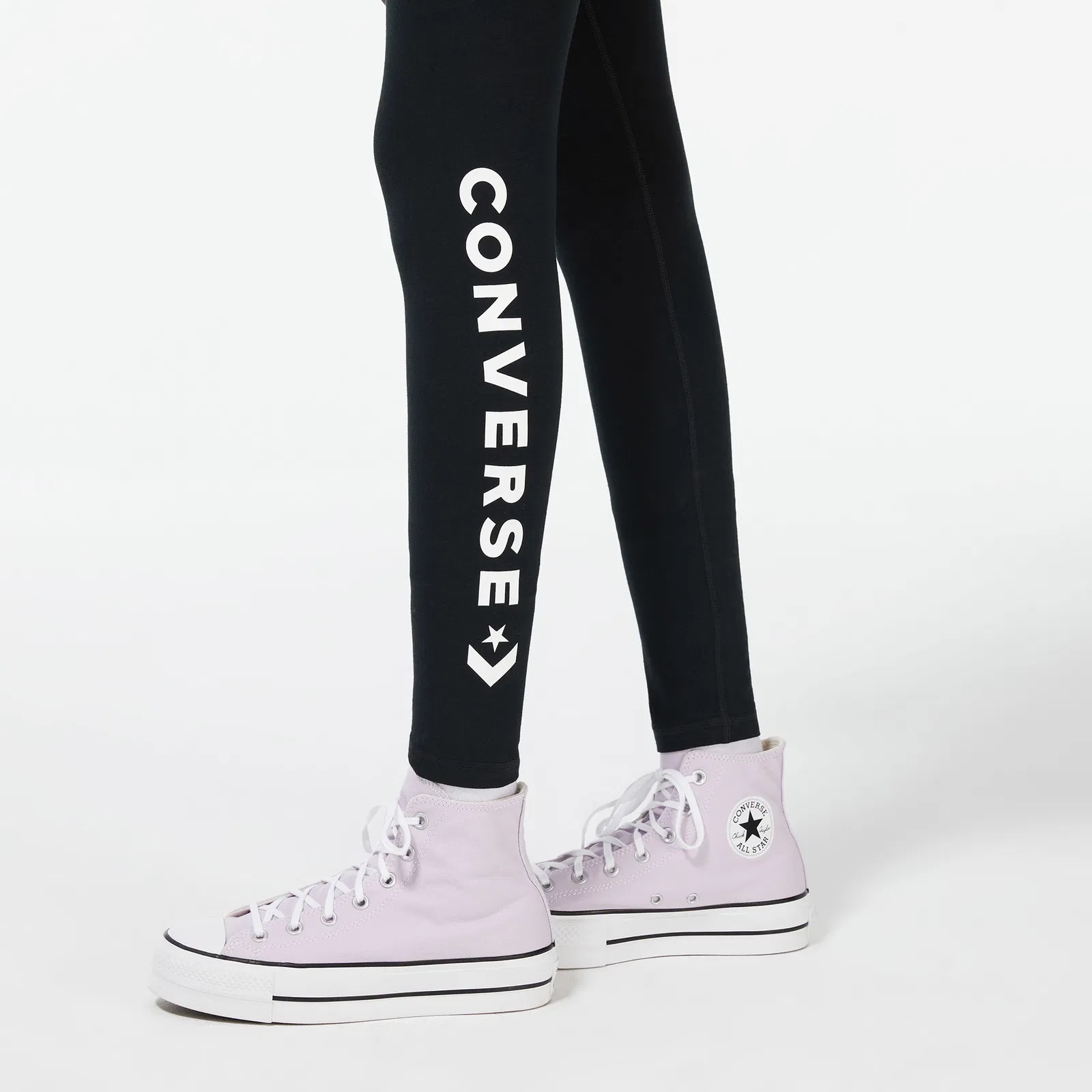 Легінси жіночі Converse Womens Everyday Logo Leggings 10020878-001, L — фото 5