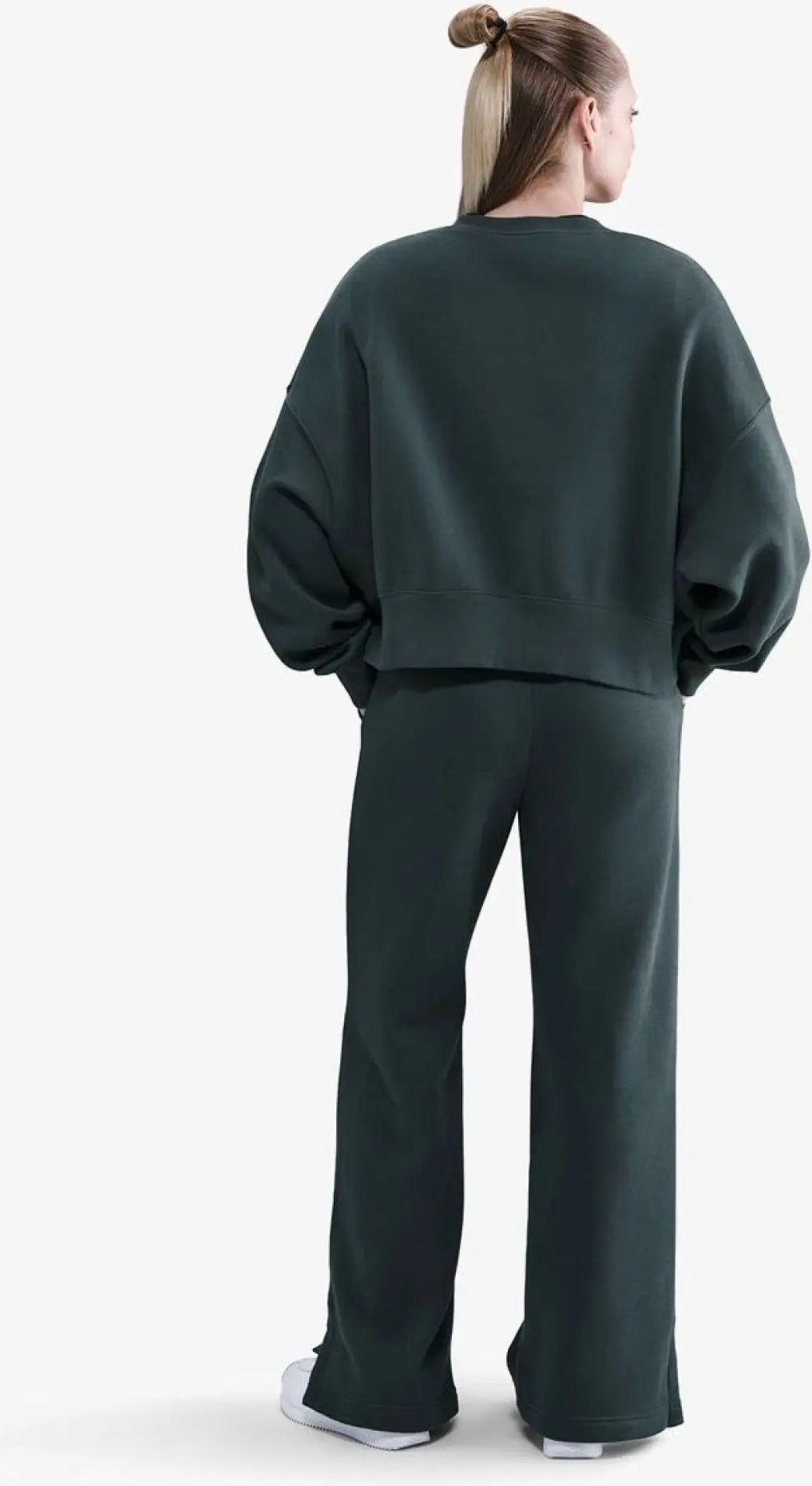 Штани жіночі NIKE W NSW PHNX FLC HR PANT WIDE 2 IH1011-390, L — фото 6