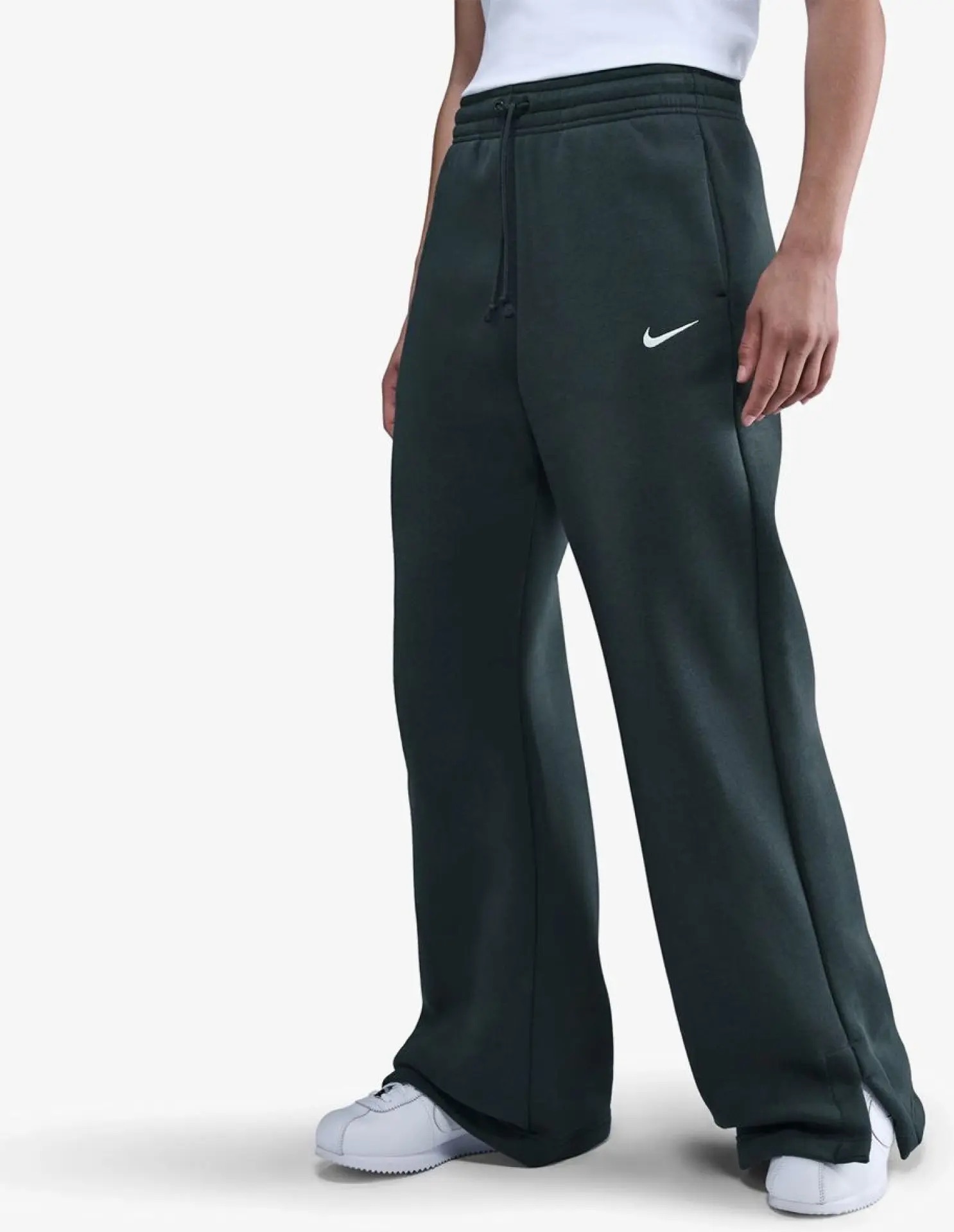 Штани жіночі NIKE W NSW PHNX FLC HR PANT WIDE 2 IH1011-390, L — фото 2