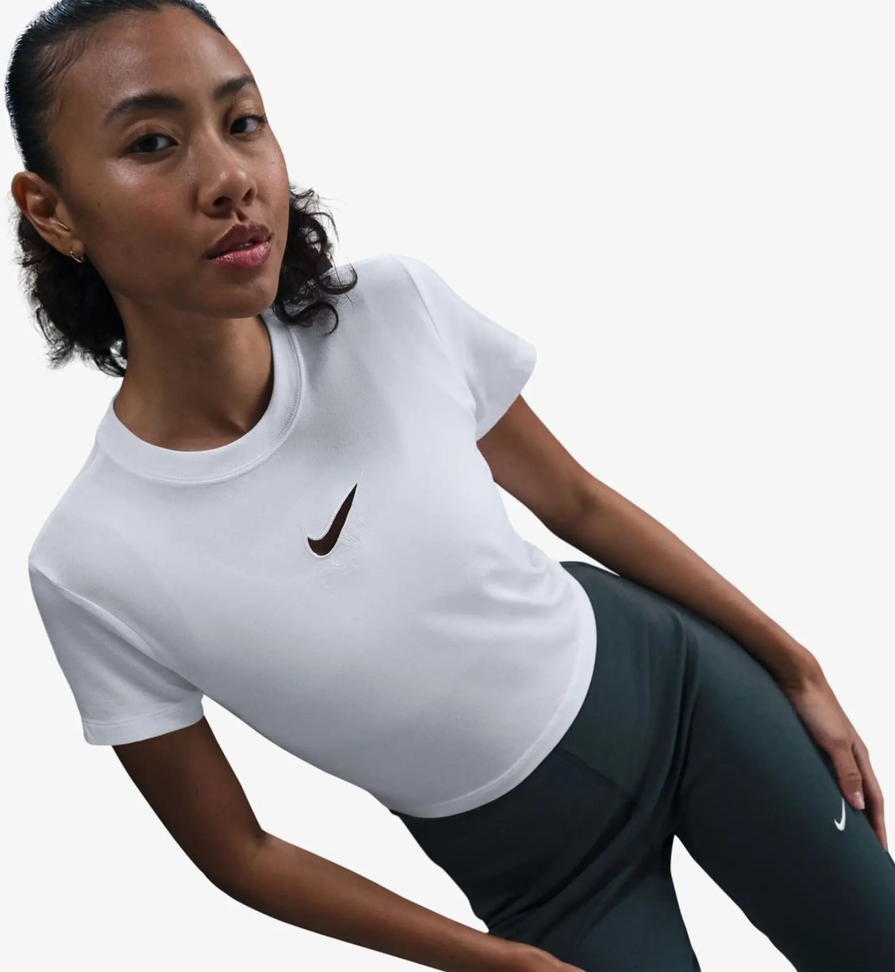 Жіноча футболка NIKE W NSW NK CHLL KNT TEE VDAY HF9534-100, L — фото 4