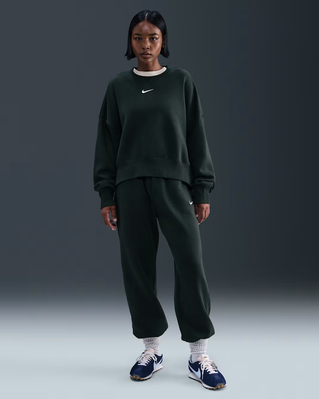 Світшот жіночий Nike Sportswear Phoenix Fleece DQ5761-390, S — фото 5