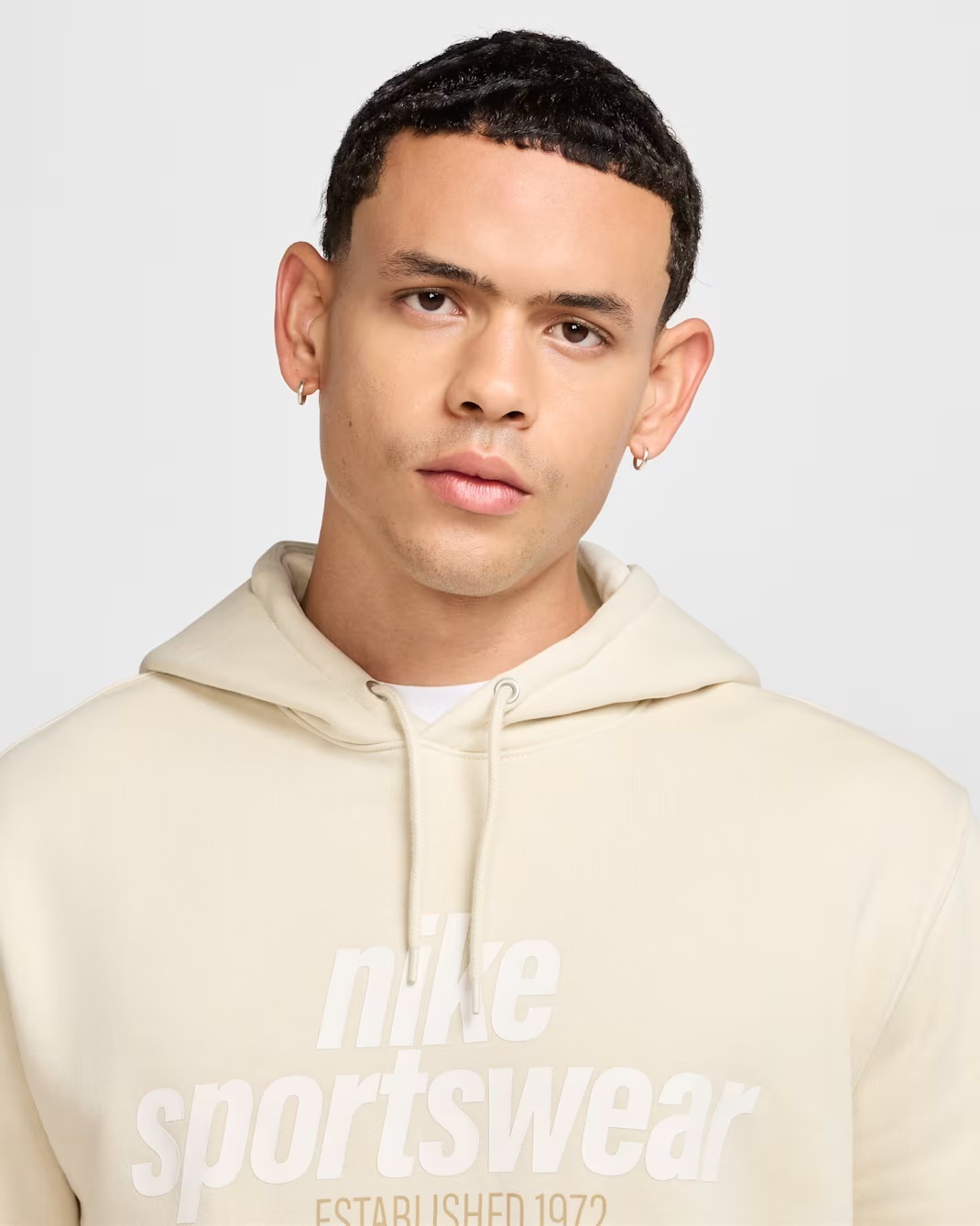 Чоловіча толстовка NIKE M NK CLUB BB PO HDY NSW GFX HJ2159-234, L — фото 4