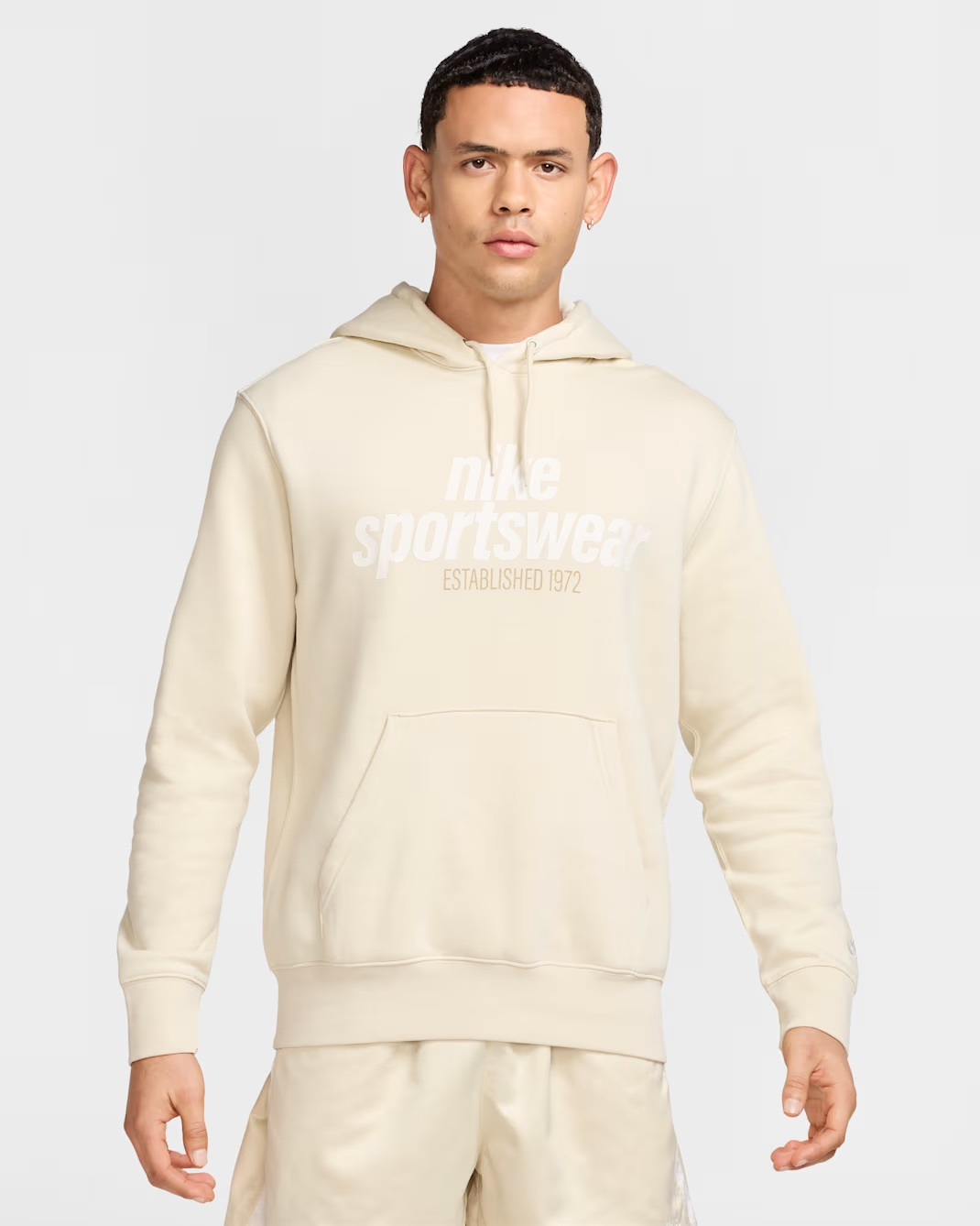 Чоловіча толстовка NIKE M NK CLUB BB PO HDY NSW GFX HJ2159-234, L — фото 2