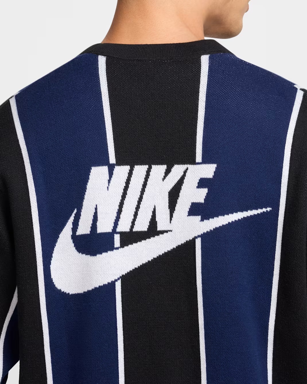 Толстовка чоловіча NIKE M NK CLUB FAIRWAY STRIPE SWTR HM4812-010, L — фото 6