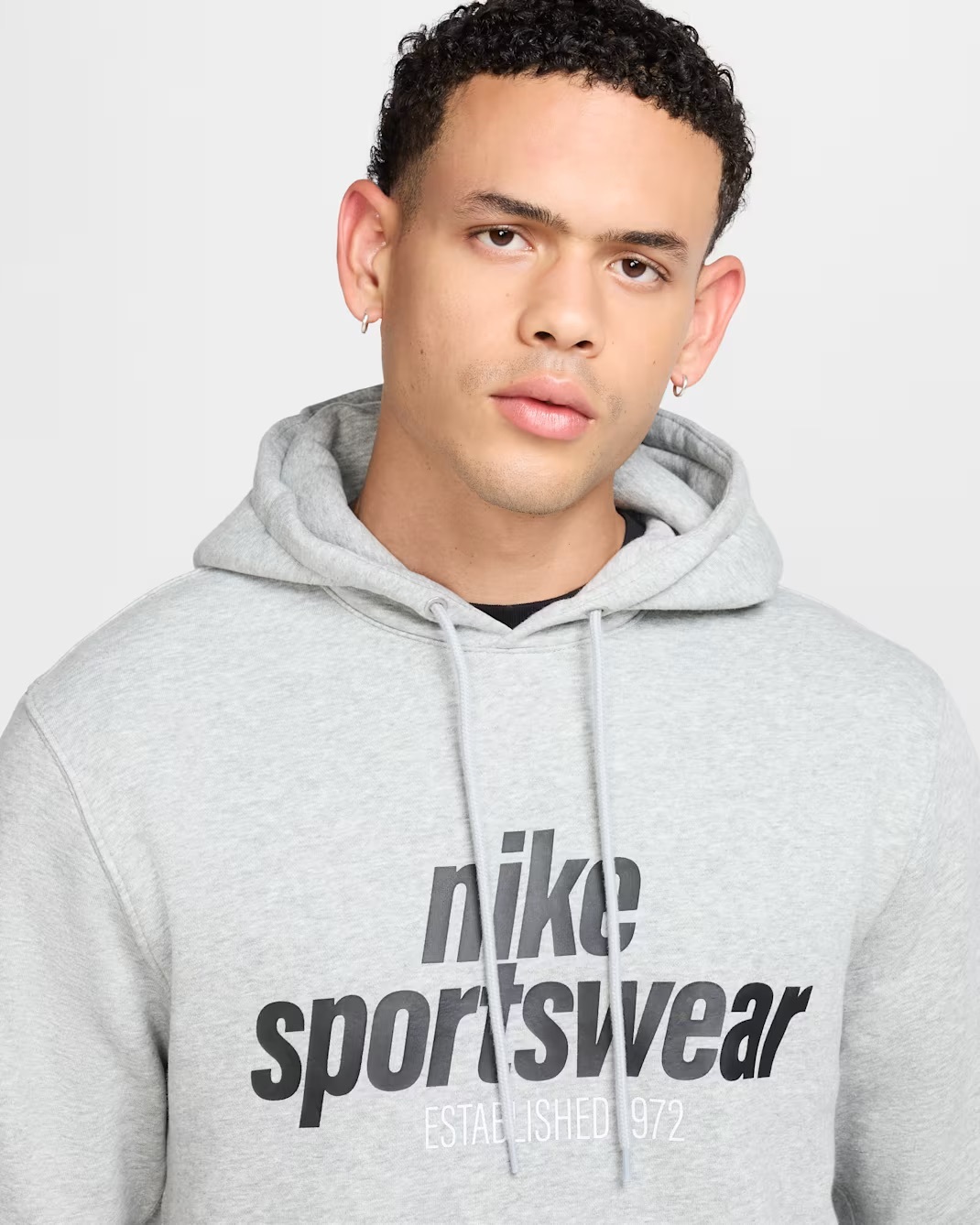 Чоловіча толстовка NIKE M NK CLUB BB PO HDY NSW GFX HJ2159-063, L — фото 4
