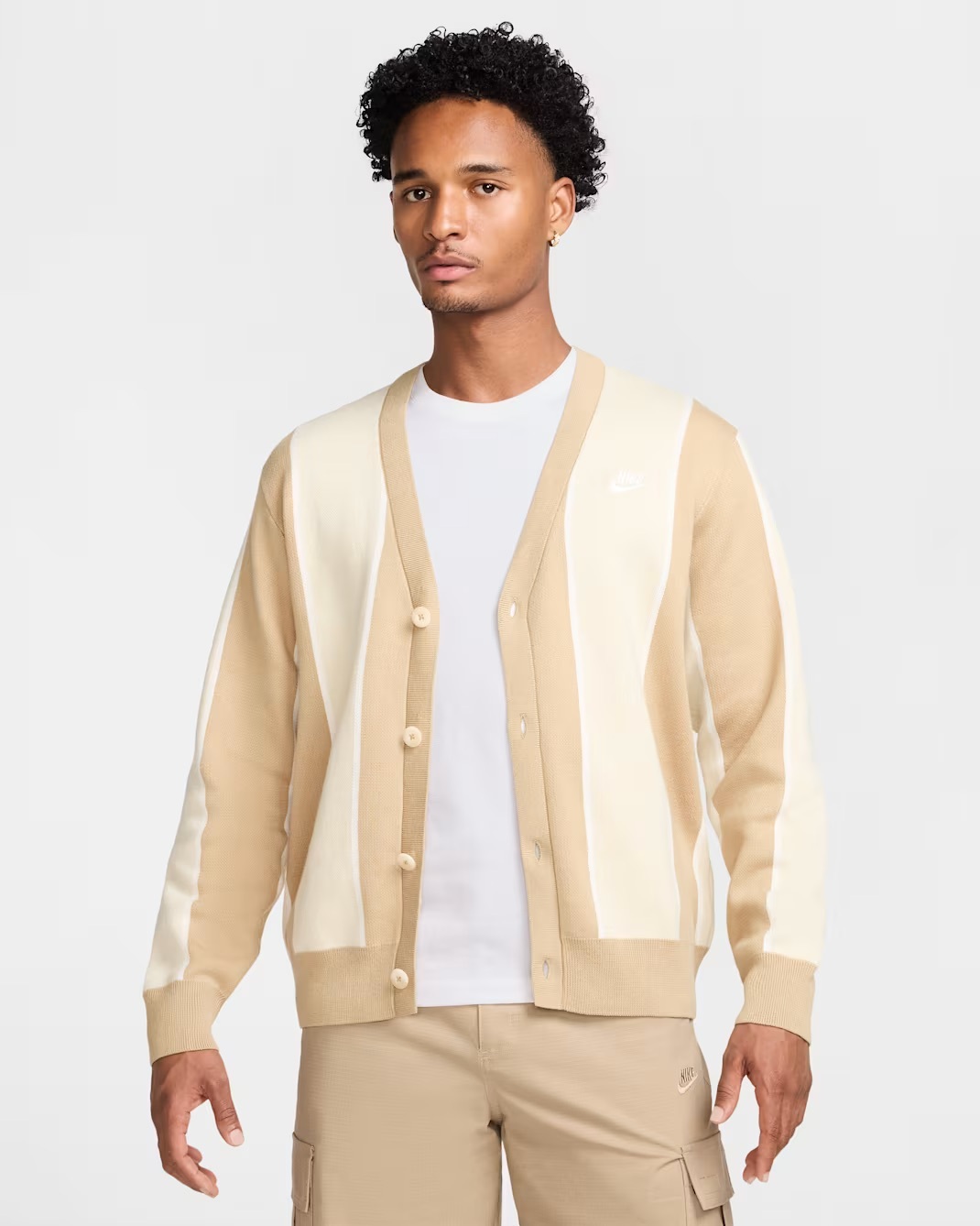 Толстовка чоловіча NIKE M NK CLUB FAIRWAY STRIPE SWTR HM4812-297, L — фото 2