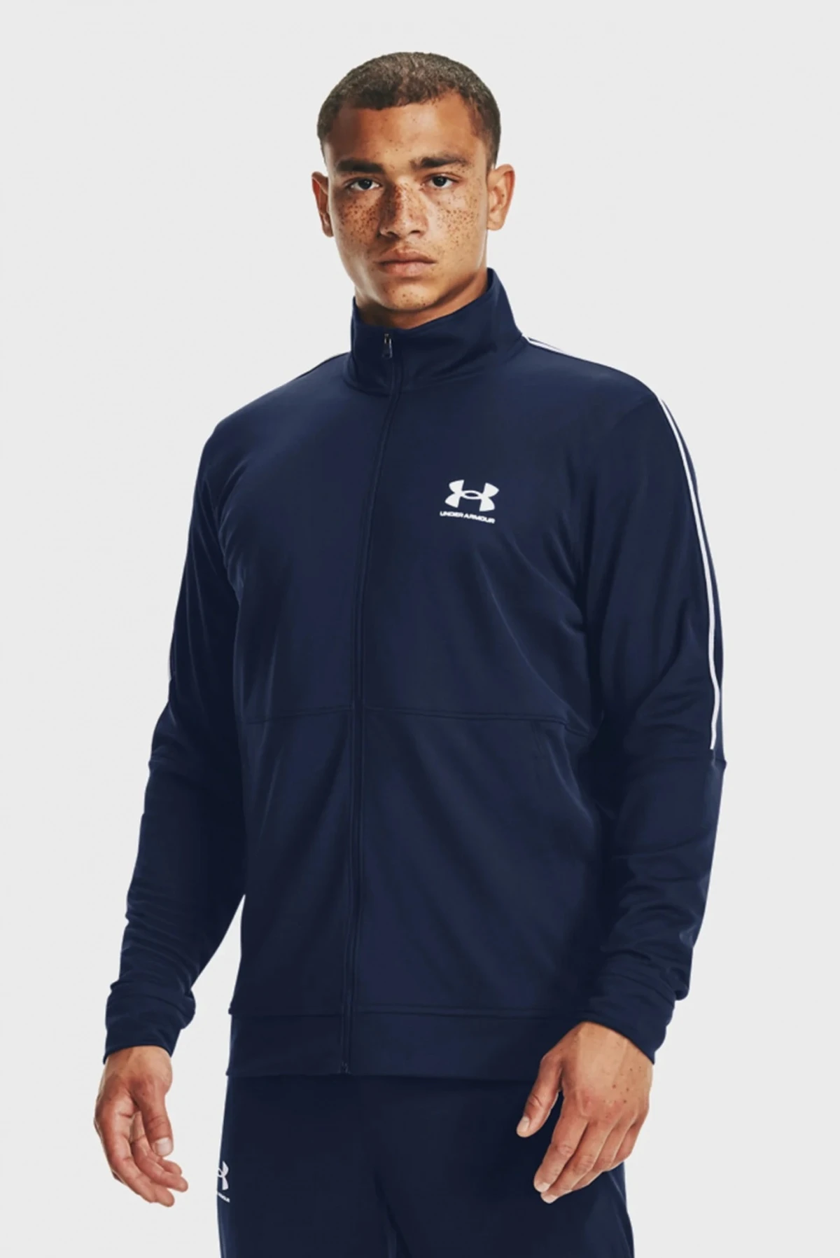 Кофта чоловіча Under Armour Ua Pique Track Jacket (1366202-408) — фото 1