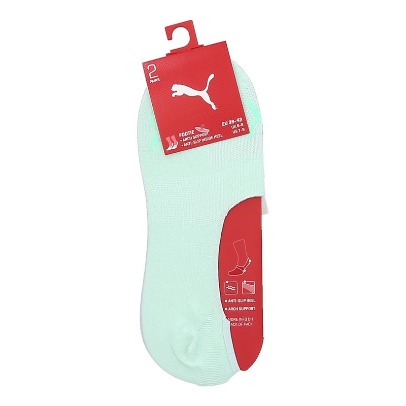 Шкарпетки Puma FOOTIE UNISEX 2 пари — фото 1