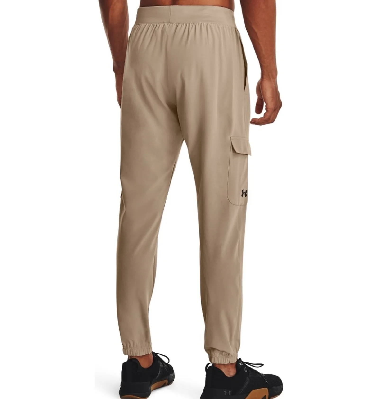 Карго штани Under Armour Stretch Woven Beige — фото 1