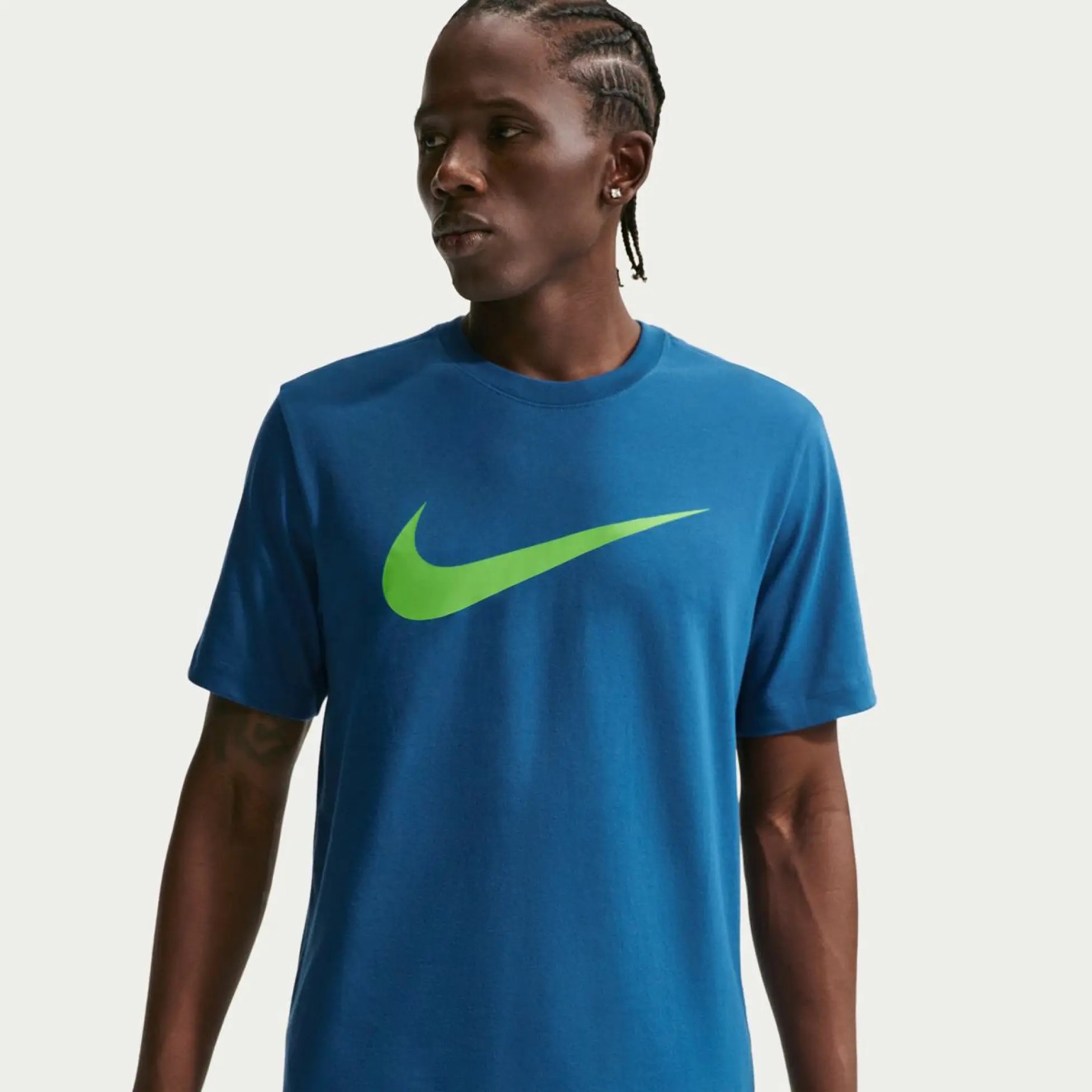 Чоловіча футболка NIKE M NSW TEE ICON SWOOSH DC5094-476 — фото 1