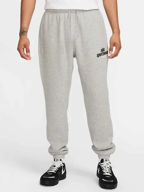 Чоловічі спортивні штани NIKE M CLUB BB CF PANT NSW GFX HJ2185-063 — фото 1