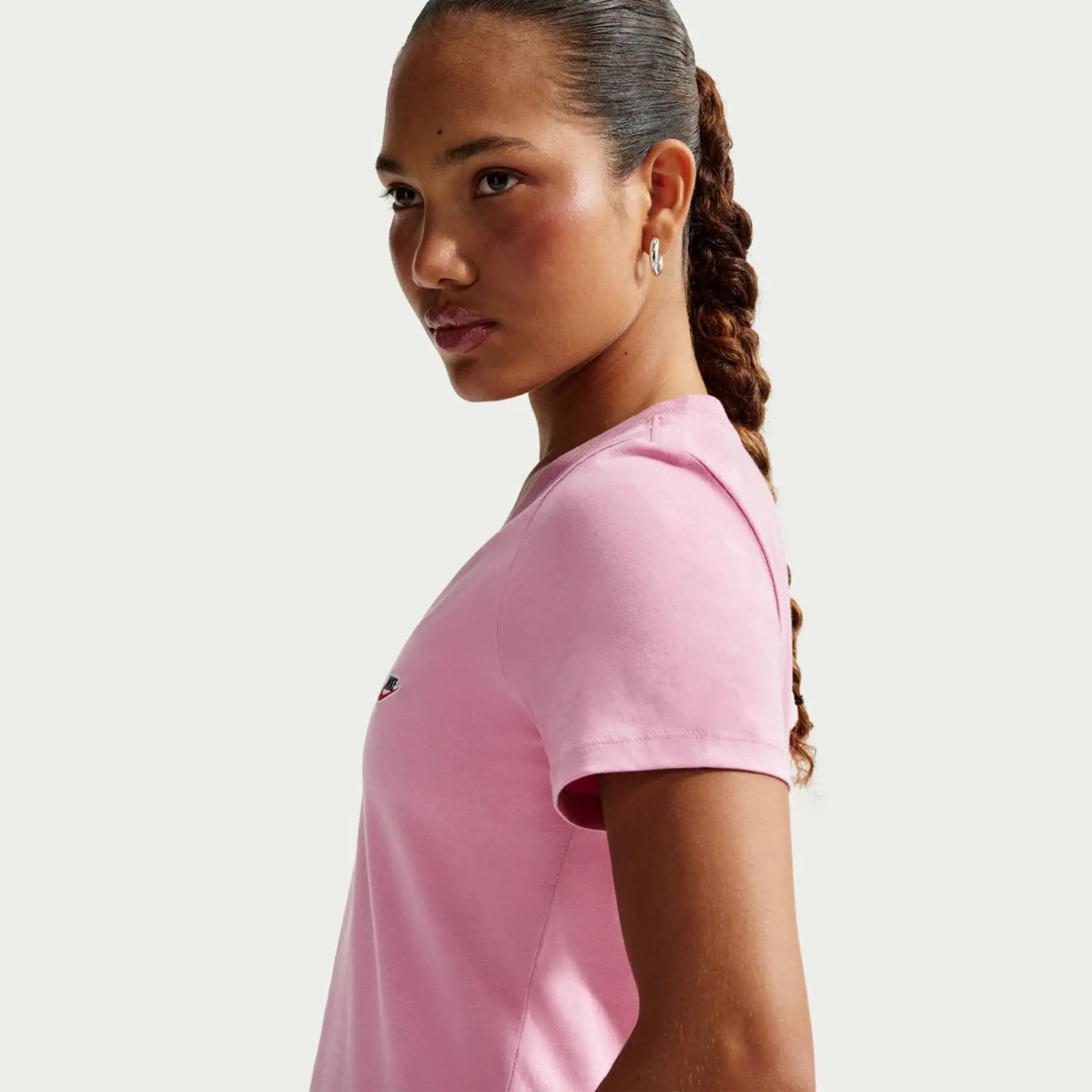 Жіноча футболка NIKE W NSW TEE VNECK LBR FS DZ4682-699, L — фото 4