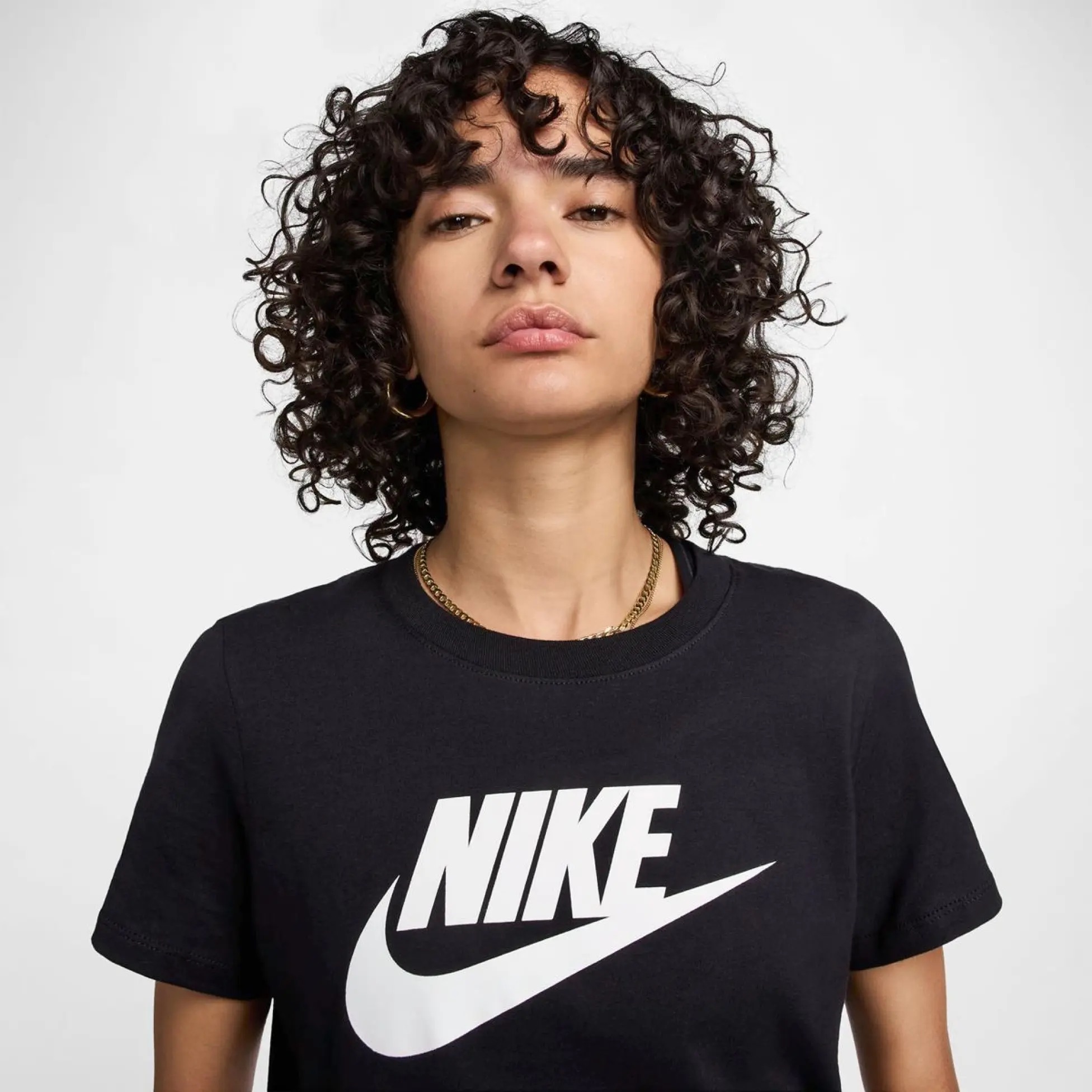 Футболка жіноча NIKE W NSW TEE ESSNTL ICON FTRA FS DV6094-010 — фото 4