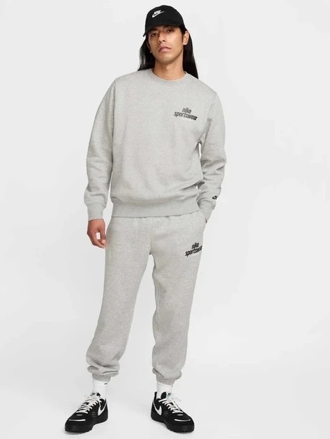 Чоловічі спортивні штани NIKE M CLUB BB CF PANT NSW GFX HJ2185-063 — фото 4