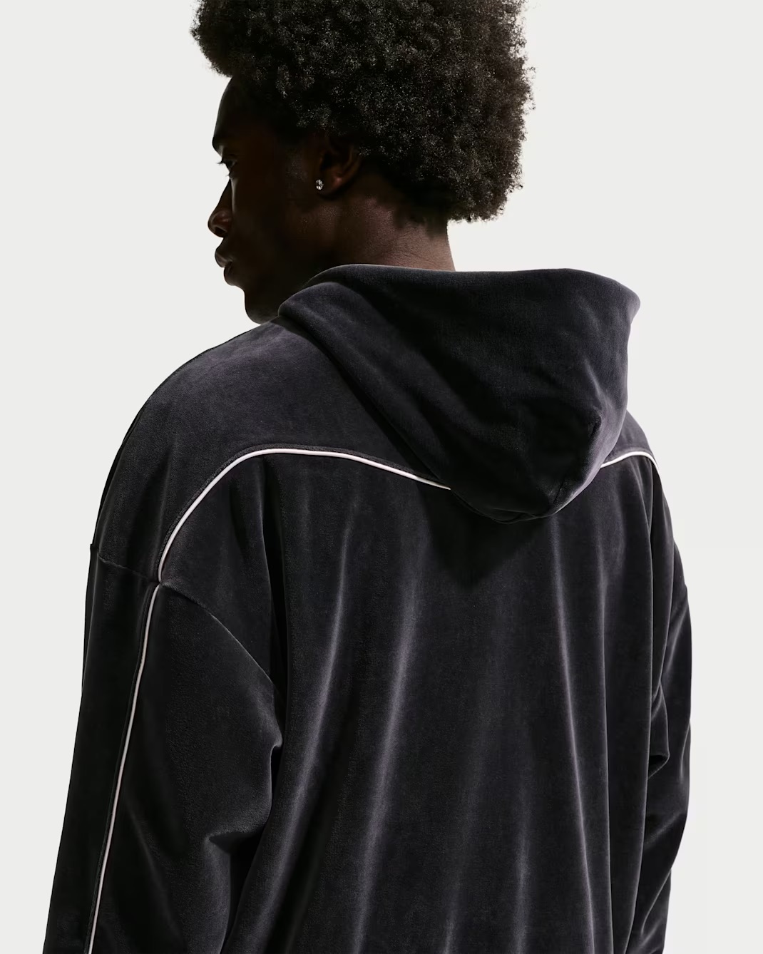 Кофта чоловіча LeBron Men's Velour Full-Zip Basketball IM0635-010 — фото 3