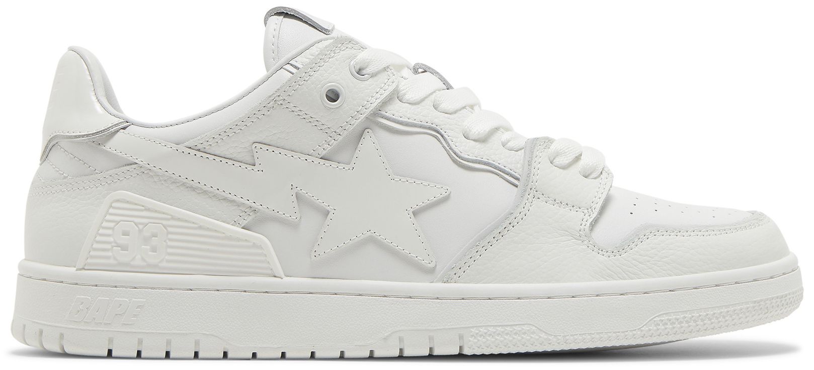 Кросівки Bape SK8 Sta#3 White — фото 1