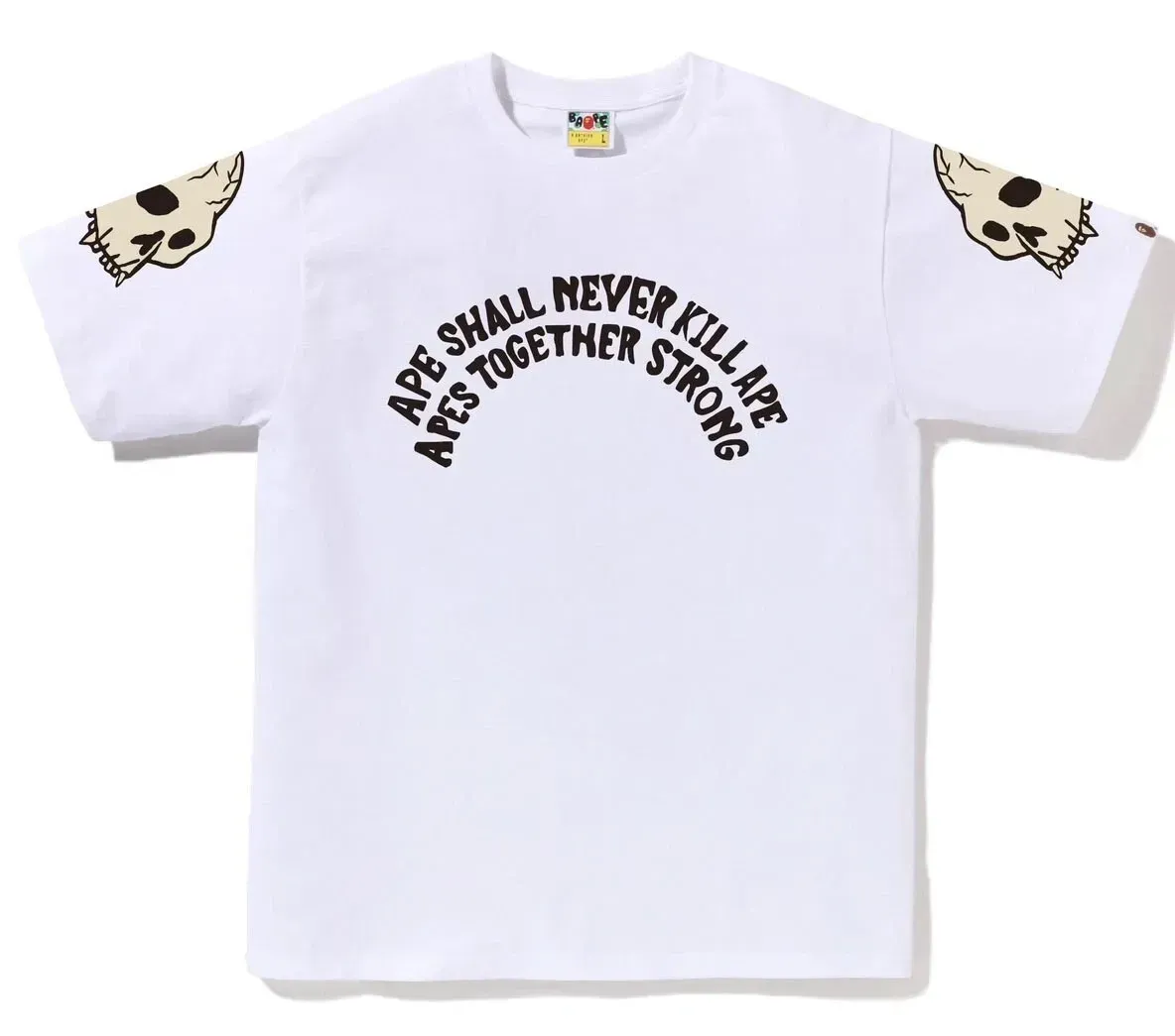 Футболка чоловіча Bape Souvenir Skull Black Tee (1K80110052) — фото 1