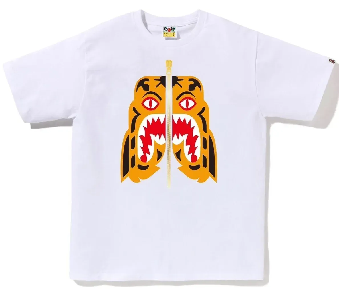 Футболка чоловіча Bape A Bathnig Ape Men's Colors Tiger Tee (1L30110021) — фото 1