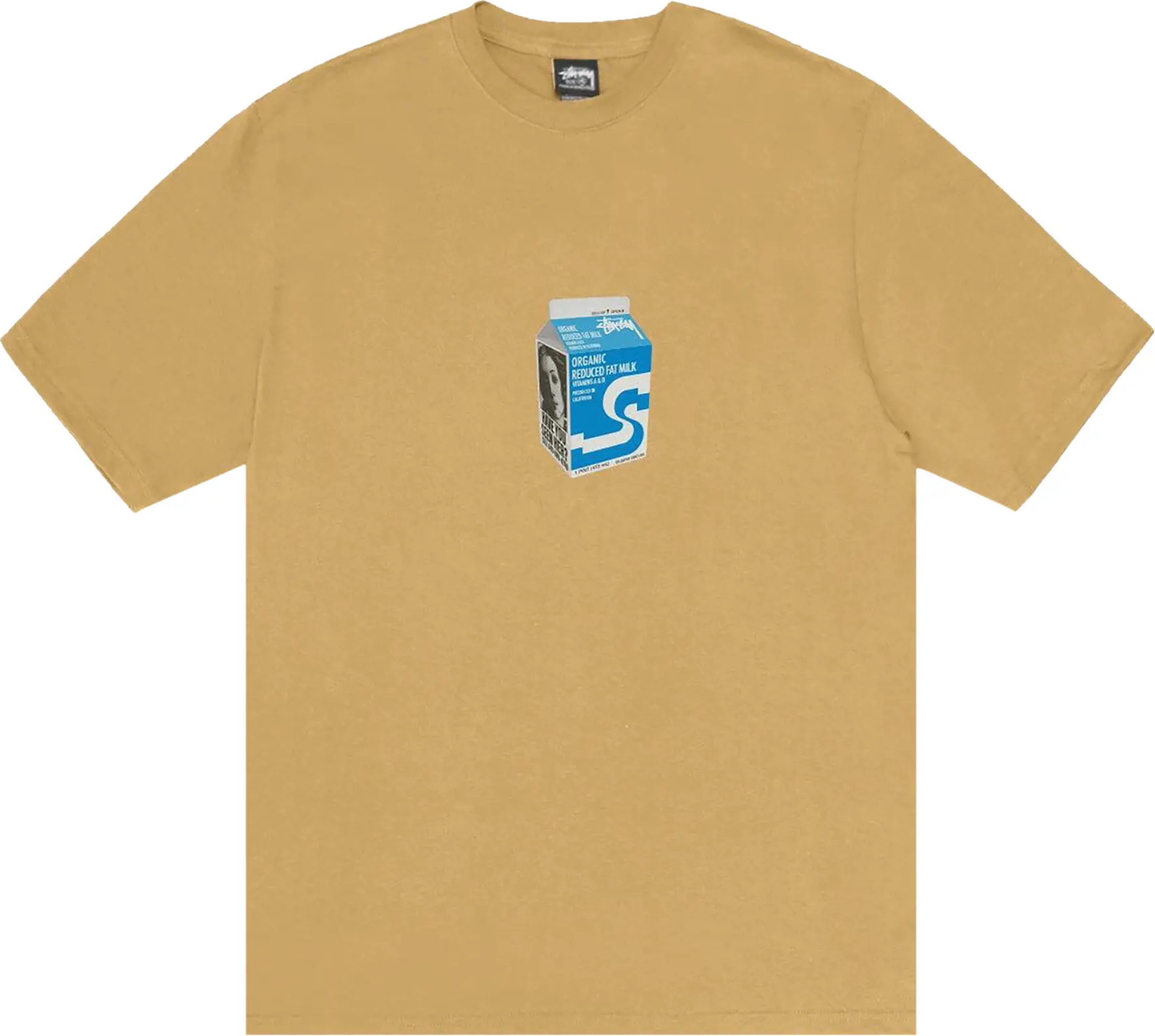 Футболка Stussy Milk Tee Curry — фото 2