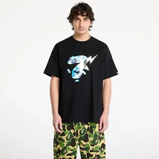 Футболка A BATHING APE ABC CAMO APE FACE STA — фото 1