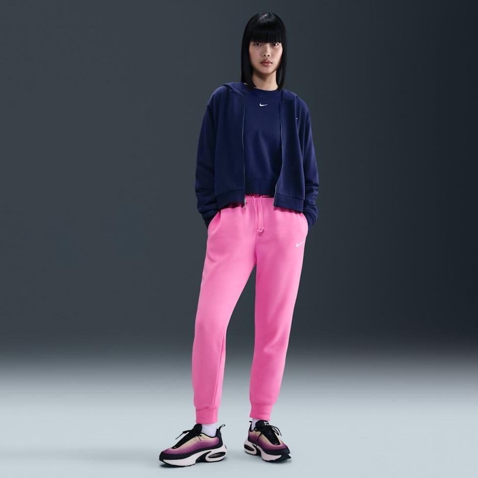 Штани жіночі NIKE W NSW PHNX FLC MR PANT STD FZ7626-676, L — фото 3