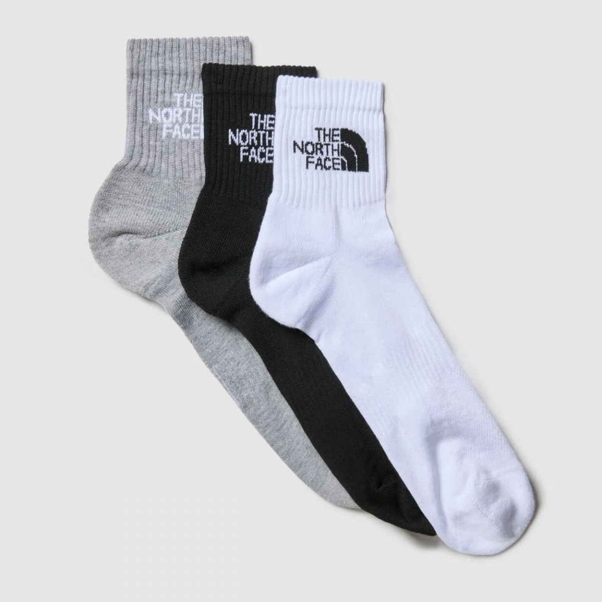Шкарпетки MULTI SPORT CUSH QUARTER S 0A882G3OW1 THE NORTH FACE L Чорний — фото 2