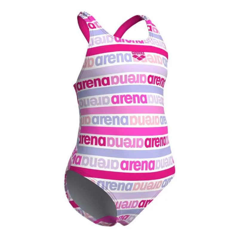 Купальник дитячий FRIENDS SWIMSUIT SWIM PRO AO 006302-901 Arena 2/3. Розовий — фото 4