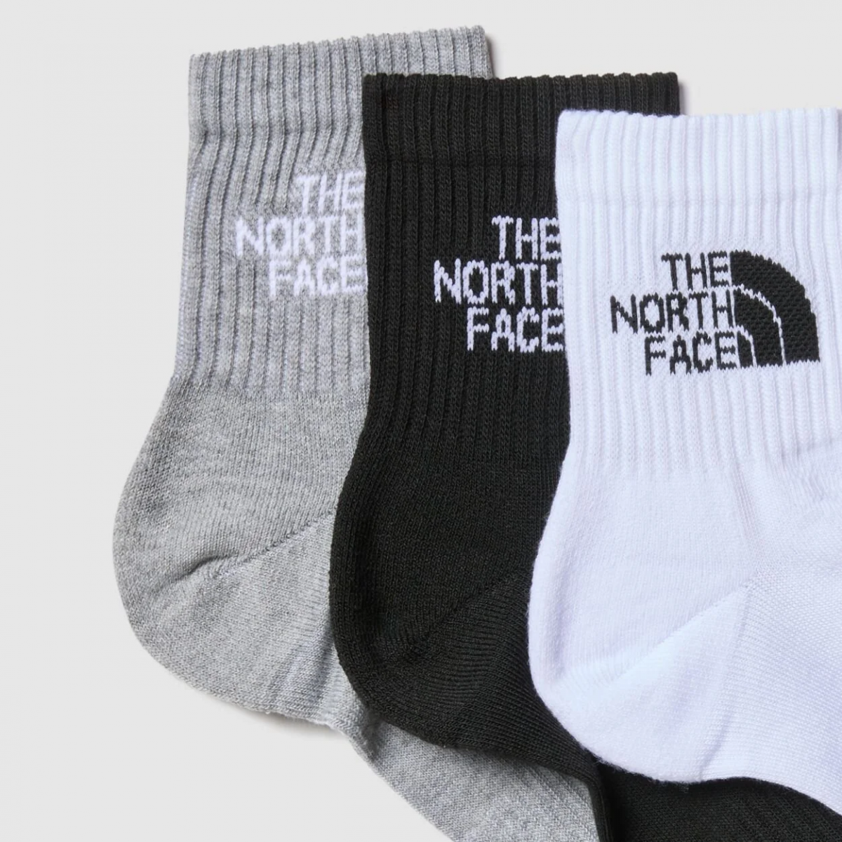 Шкарпетки MULTI SPORT CUSH QUARTER S 0A882G3OW1 THE NORTH FACE L Чорний — фото 3