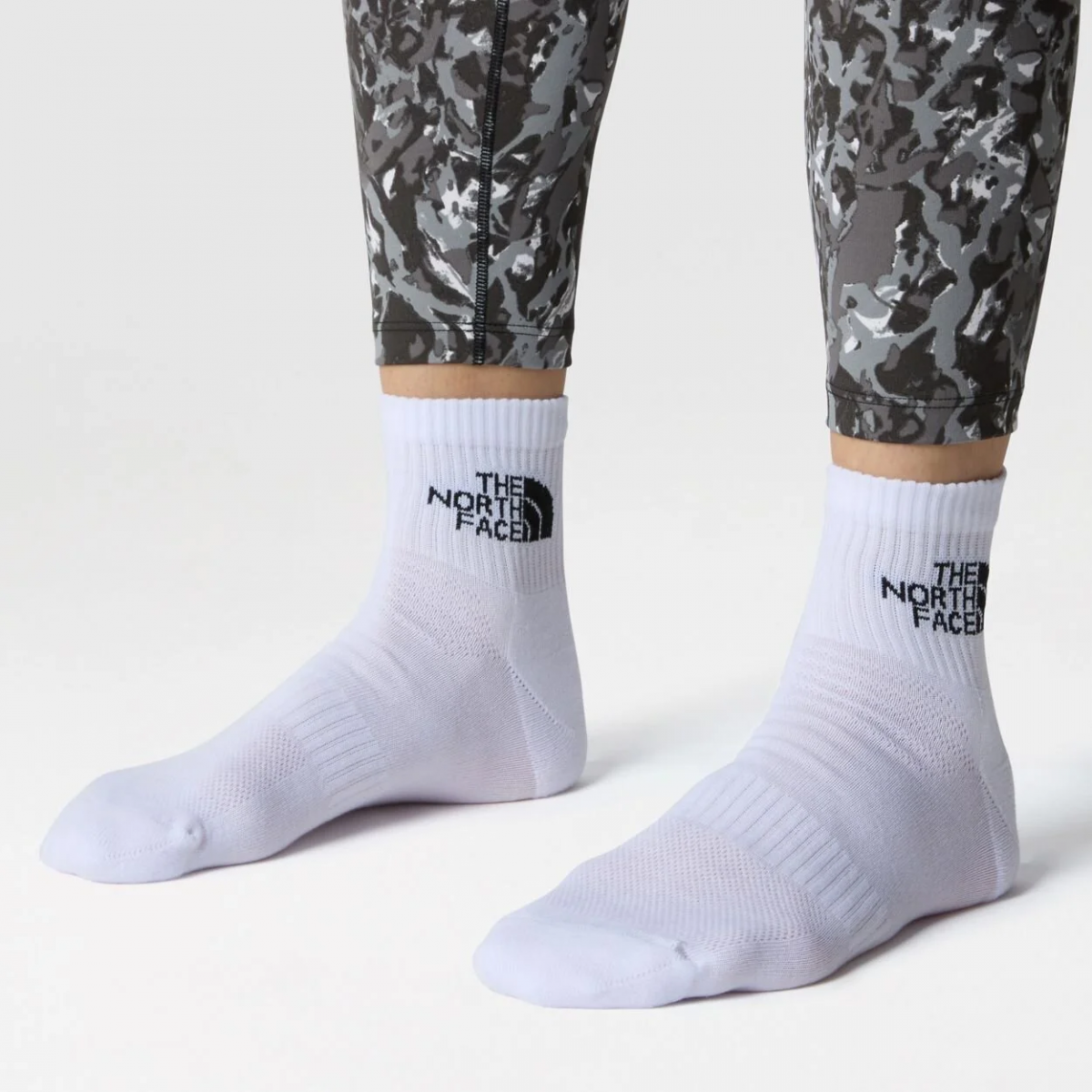 Шкарпетки MULTI SPORT CUSH QUARTER S 0A882G3OW1 THE NORTH FACE L Чорний — фото 5