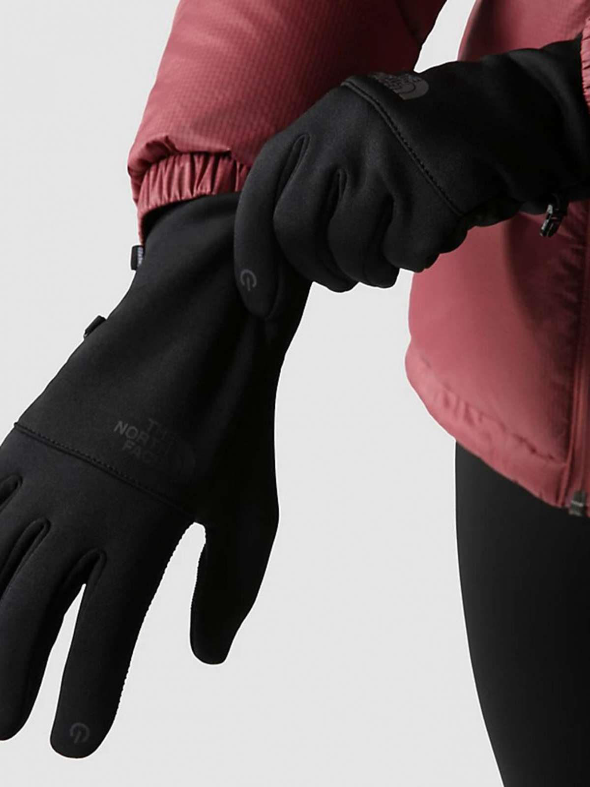 Рукавиці ETIP RECYCLED GLOVE TNF 0A4SHAJK31 THE NORTH FACE M Чорний — фото 2