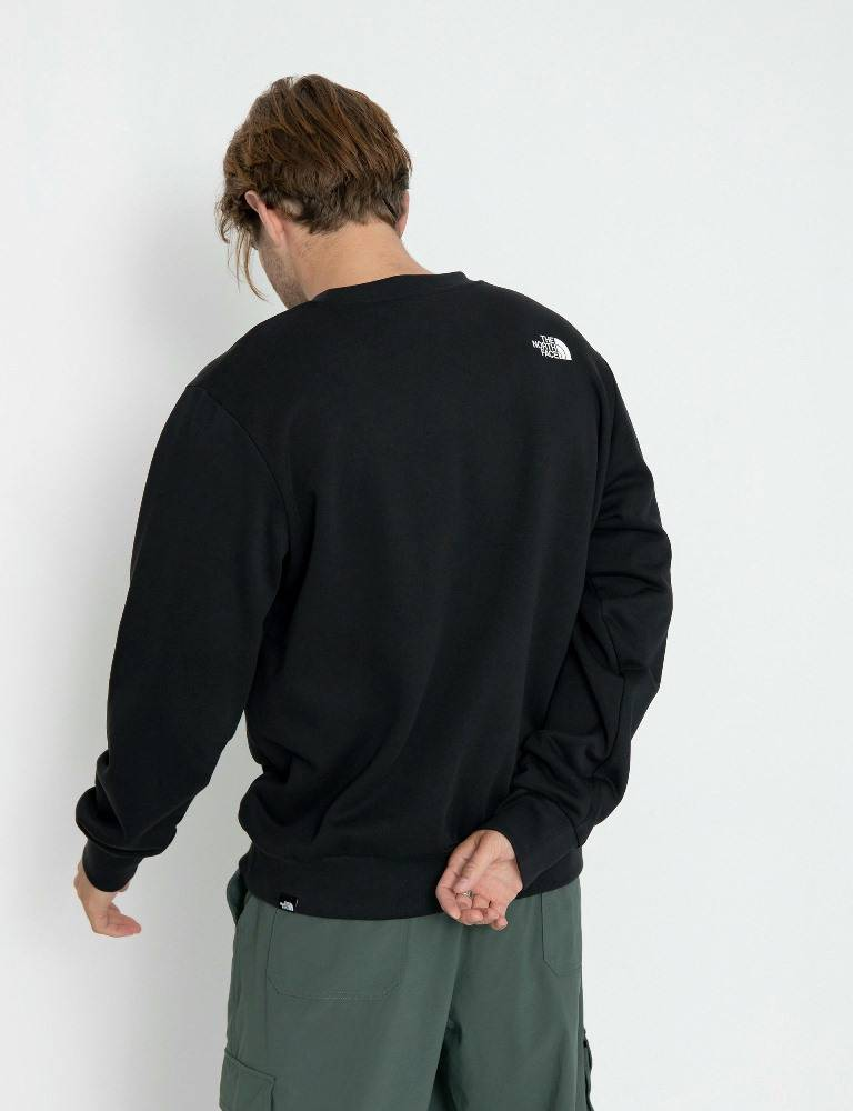 Світшот M SIMPLE DOME CREW TNF 0A89FBJK3 THE NORTH FACE L Чорний — фото 4