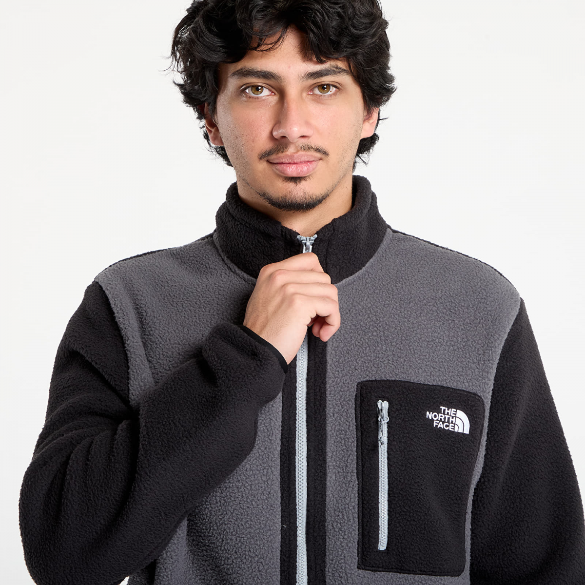 Кофта M YUMIORI FULL ZIP ANTHRACITE 0A883RWVO1 THE NORTH FACE L Темно-сірий — фото 4