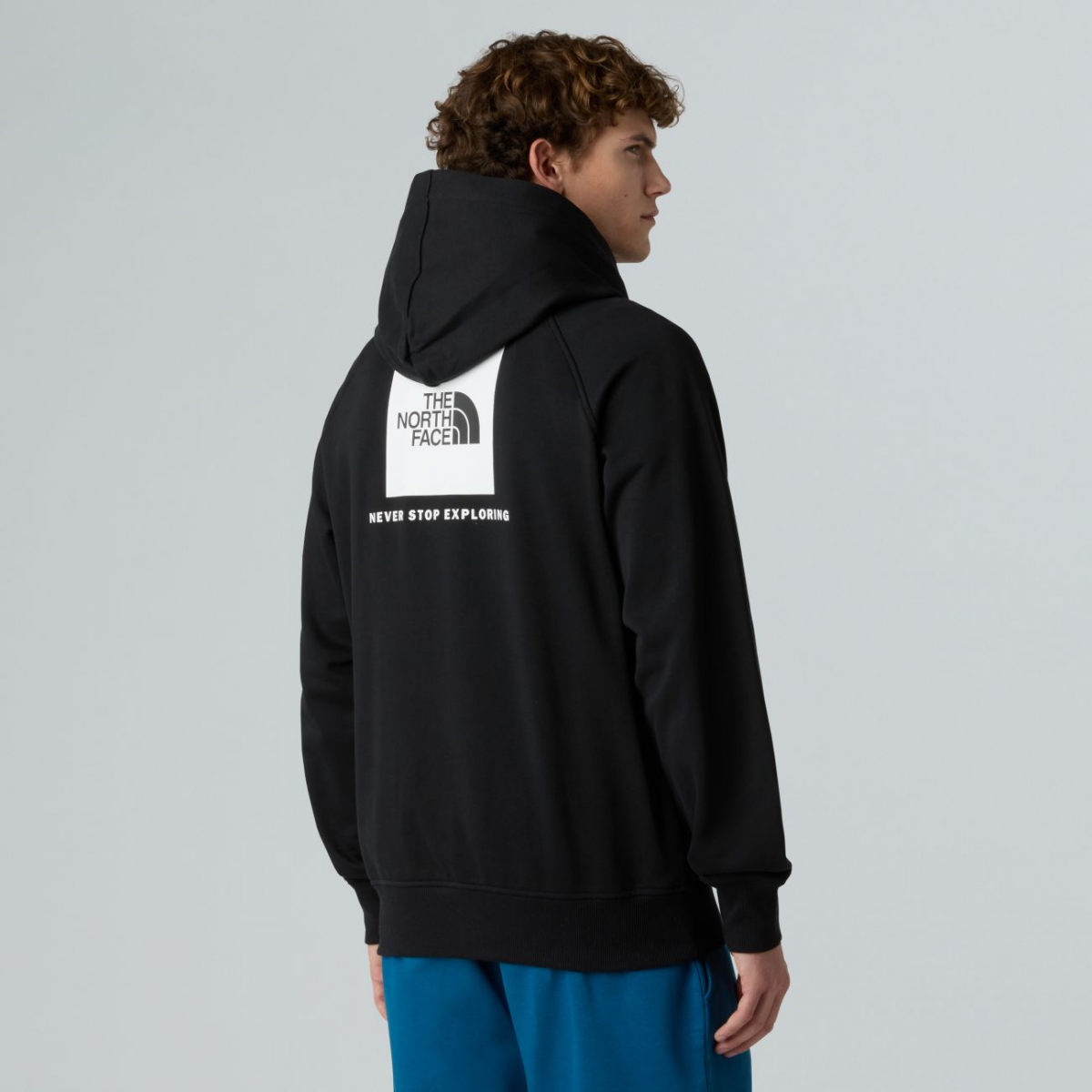 Толстовка BOX NSE HOODIE 0A89F9KY41 THE NORTH FACE L Чорний — фото 4