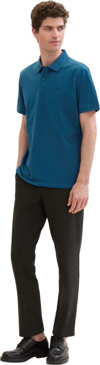 Поло Basic Polo Shirt 1031006ХХ13353 Tom Tailor XXL Синій — фото 6