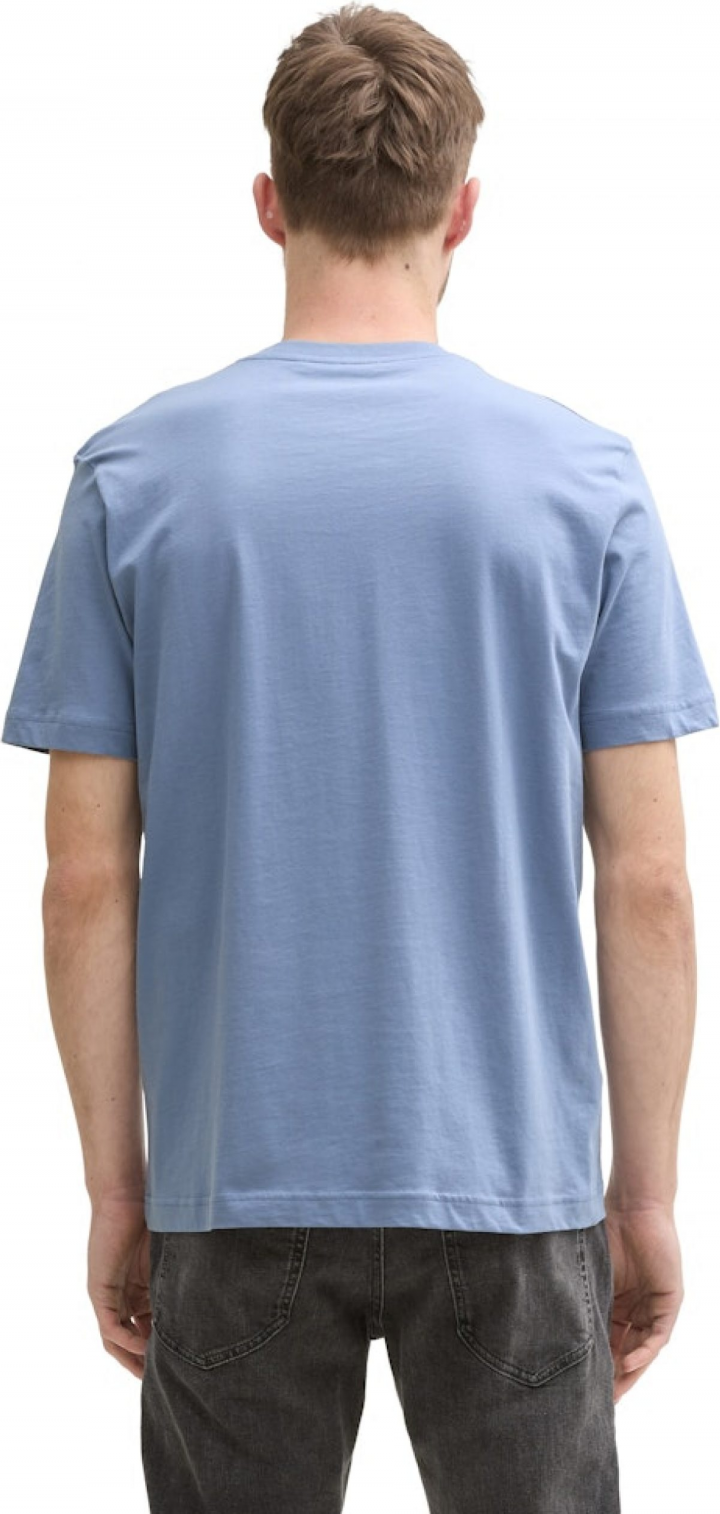 Футболка LOGO TEE MEN'S T-SHIRT 1037735-37533 Tom Tailor XXL Блакитний — фото 3