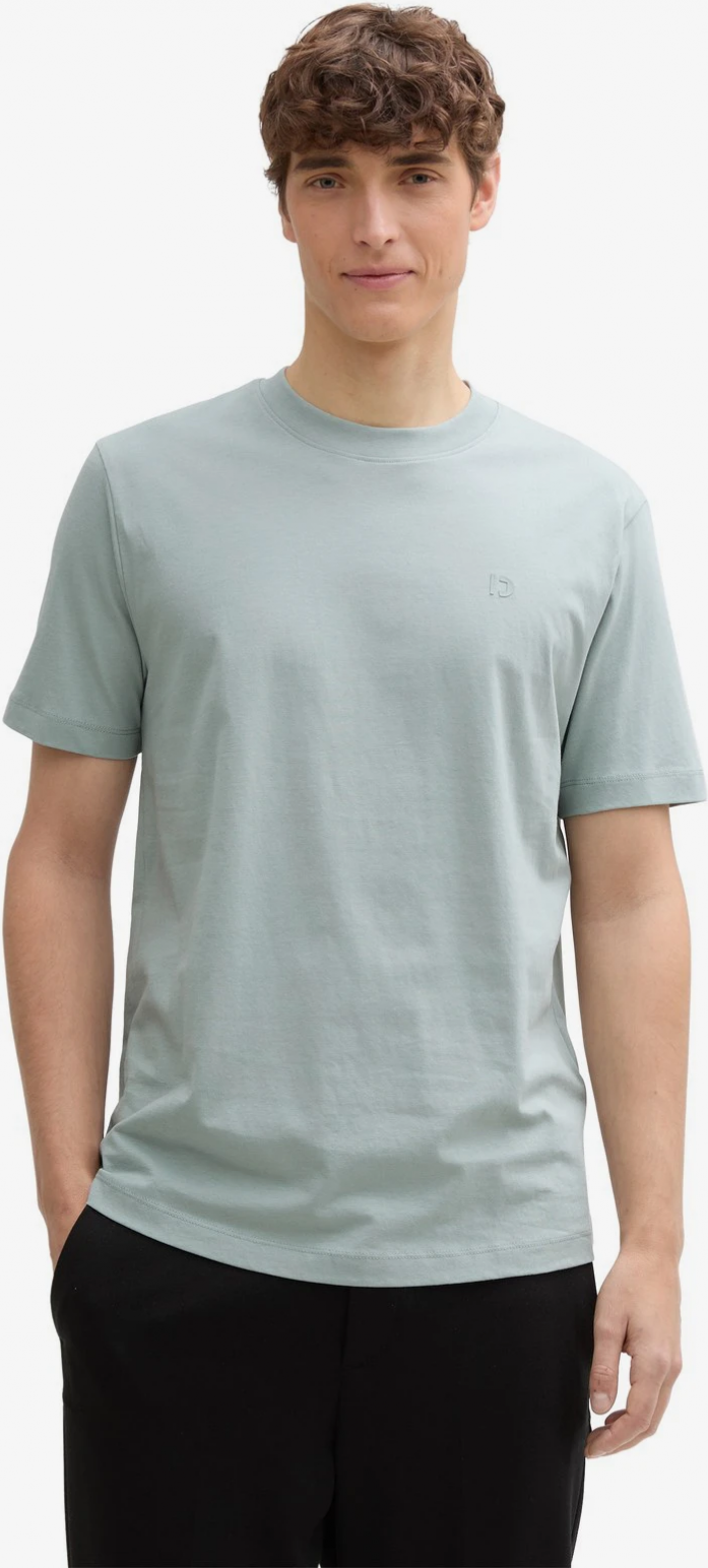 Футболка Men's Denim Slim Fit T-Shirt 1037655-28129 Tom Tailor L Блакитний — фото 2