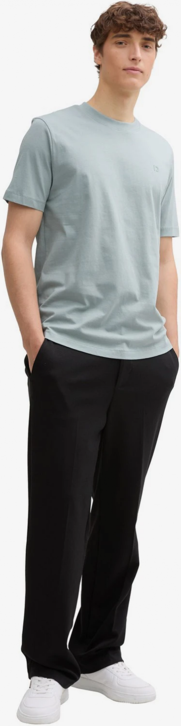 Футболка Men's Denim Slim Fit T-Shirt 1037655-28129 Tom Tailor L Блакитний — фото 5