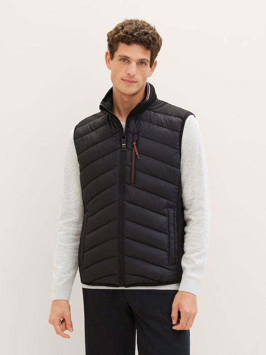 Безрукавка Men's Sleeveless Jacket 1038904-29999 Tom Tailor M Чорний — фото 1