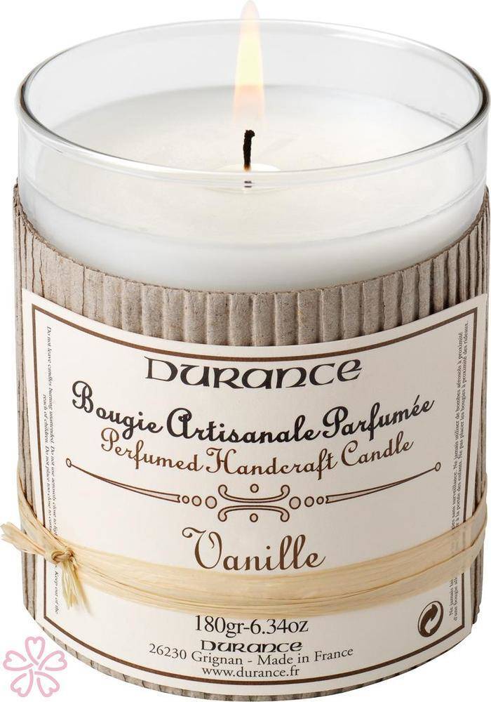 Парфюмированная свеча Durance Perfumed Handcraft Candle 180 г Ваніль — фото 3