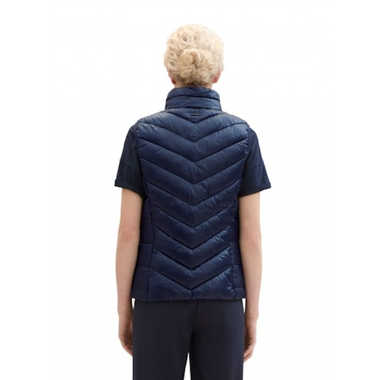Безрукавка LIGHT WEIGHT VEST 1041486-10668 Tom Tailor L Темно-синій — фото 1