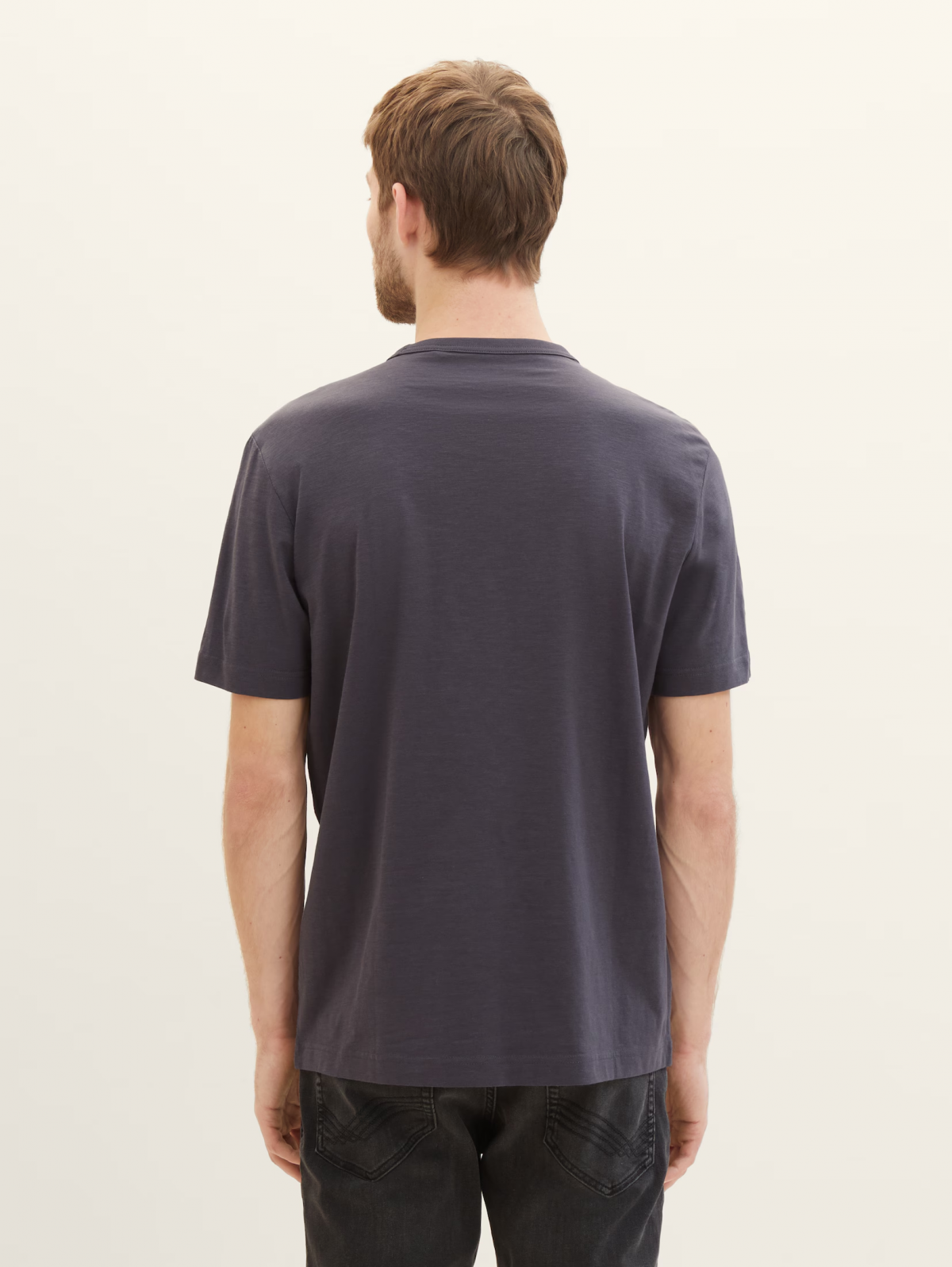 Футболка Men's Short Sleeve Shirt 1040821-10899 Tom Tailor M Темно-сірий — фото 3