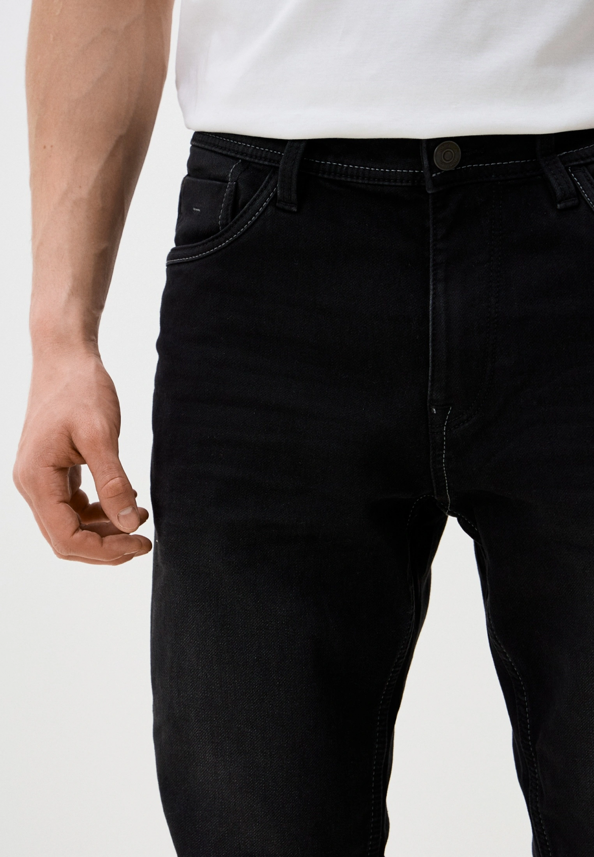 Джинси Men's Jeans 1044285-10273 Tom Tailor 28/32 Чорний — фото 4