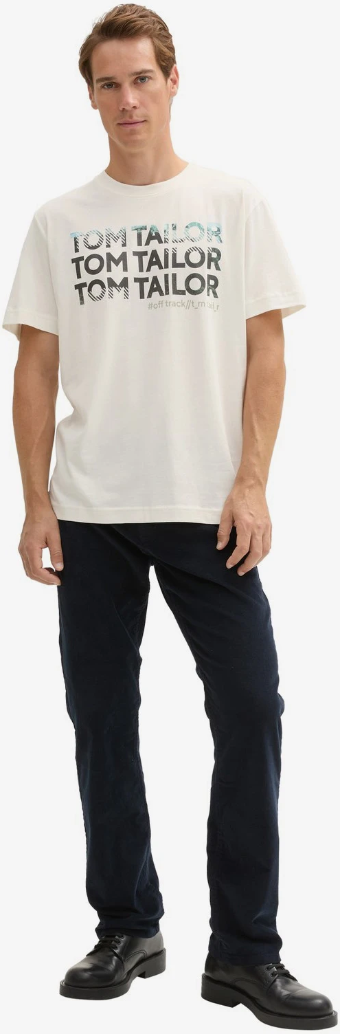 Футболка Men's T-Shirt 1044032-10332 Tom Tailor XXL Білий — фото 5
