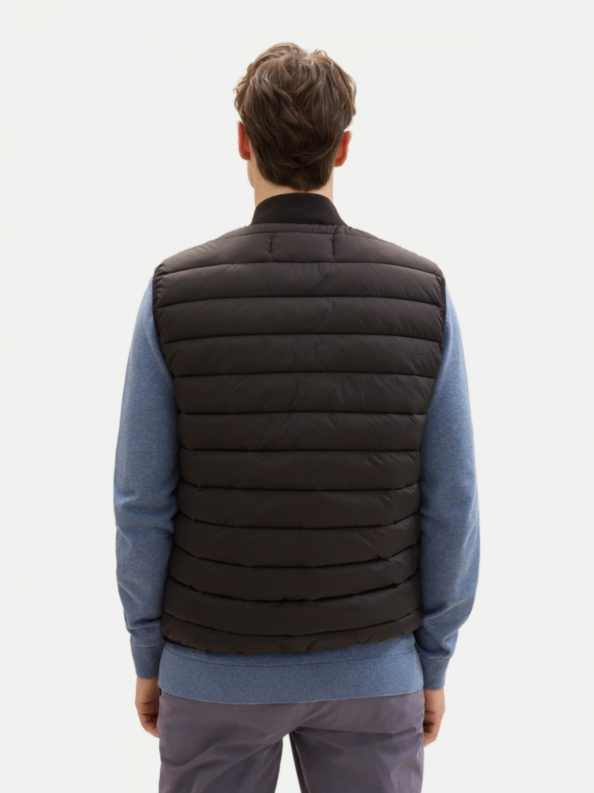 Безрукавка LIGHT WEIGHT VEST 1042139-29999 Tom Tailor XXL Чорний — фото 4