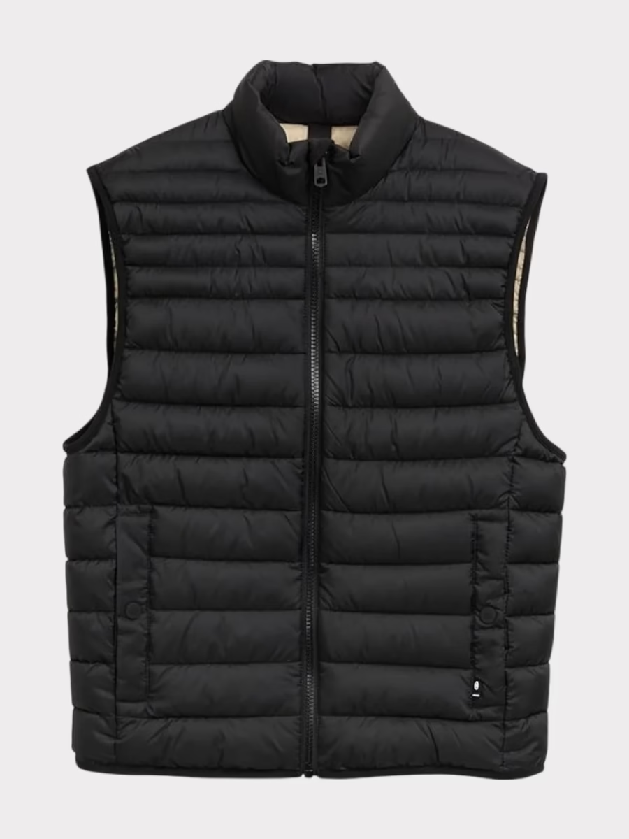 Безрукавка Men's Vest 1044085-29999 Tom Tailor XXXL Чорний — фото 5