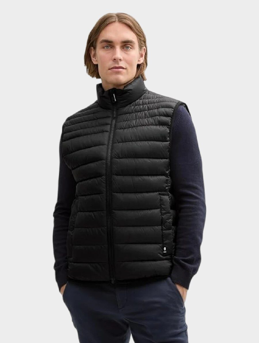 Безрукавка Men's Vest 1044085-29999 Tom Tailor XXXL Чорний — фото 1