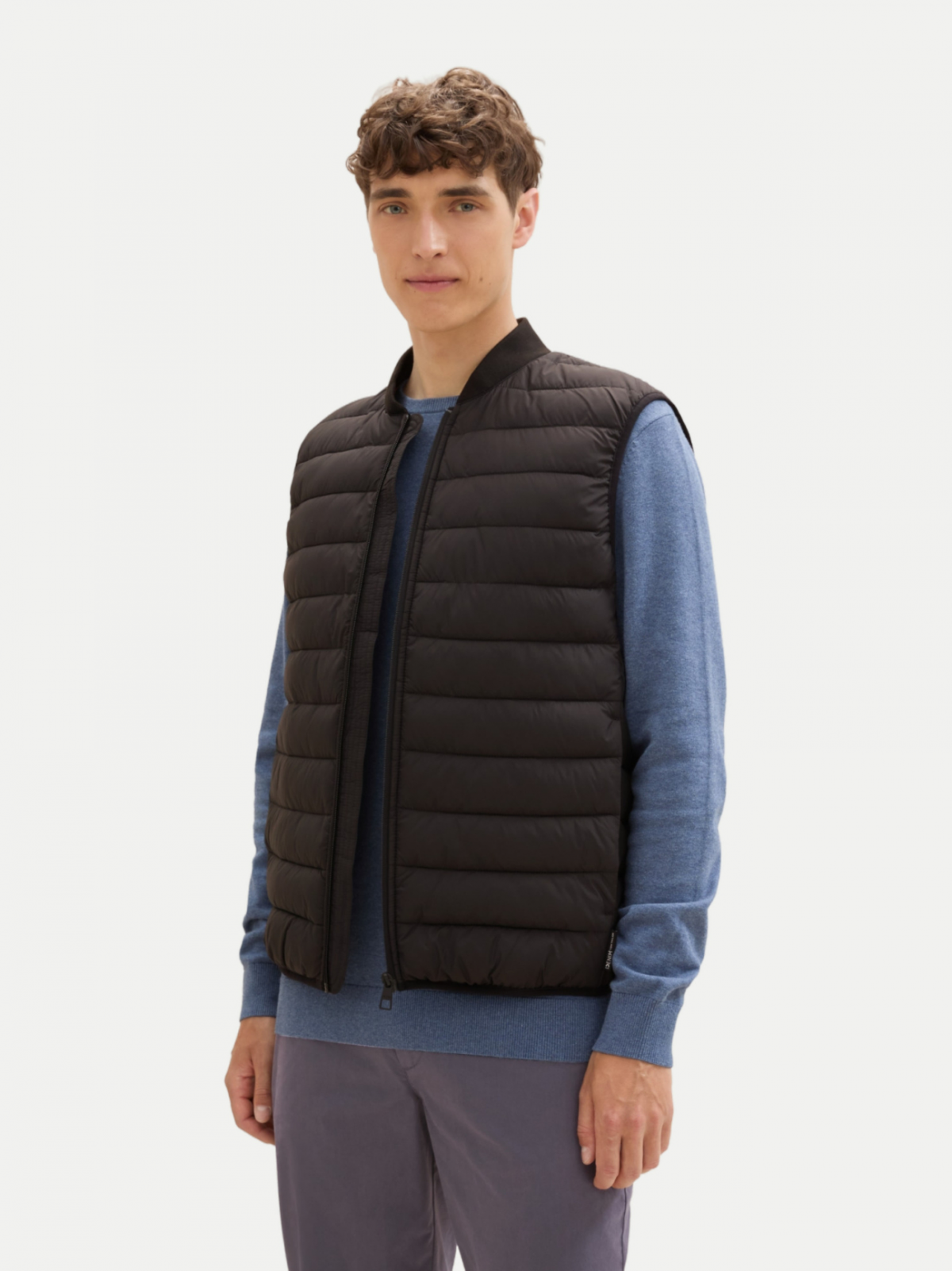 Безрукавка LIGHT WEIGHT VEST 1042139-29999 Tom Tailor XXL Чорний — фото 3